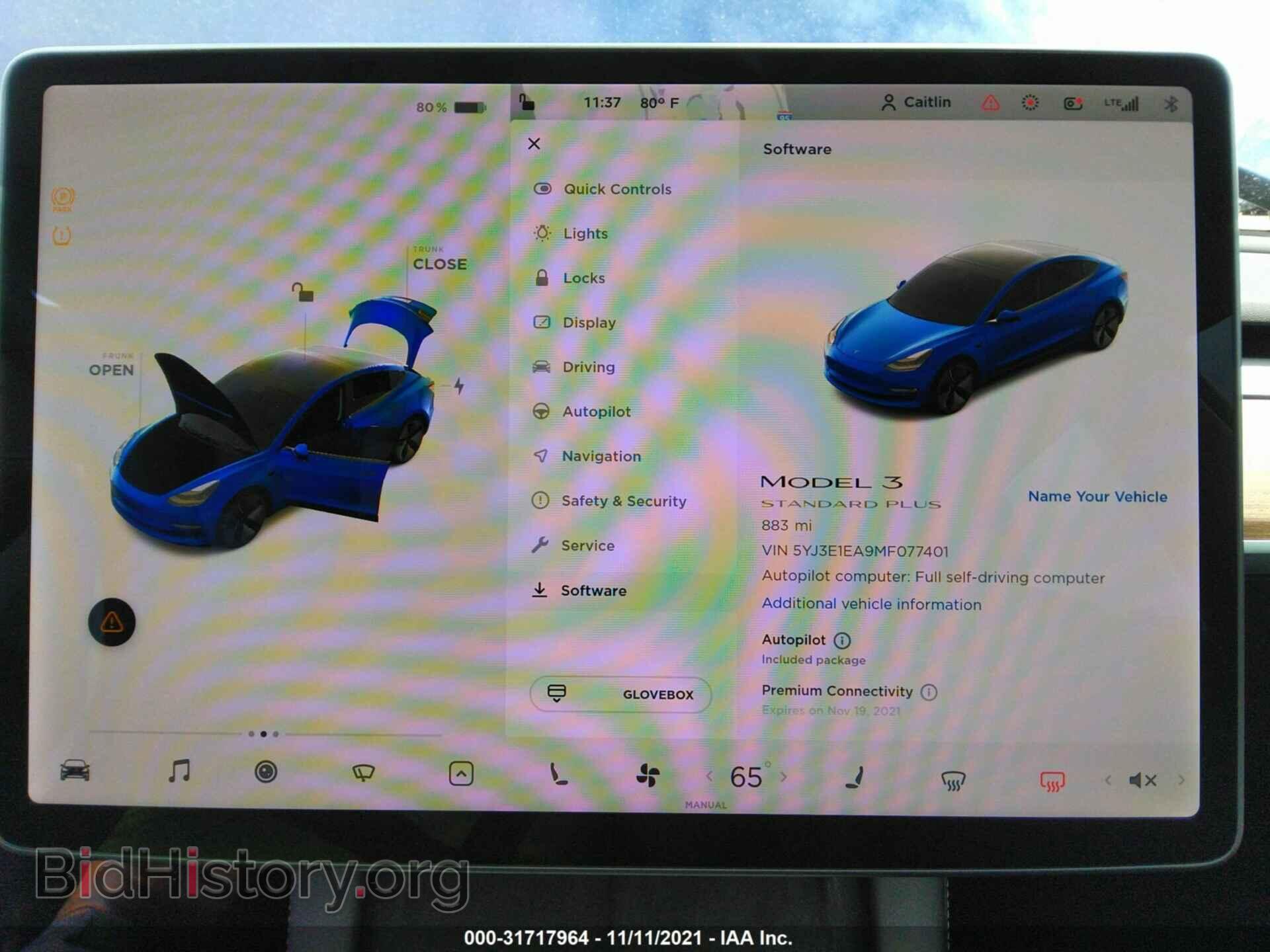 2021 TESLA MODEL 3 - VIN: 5YJ3E1EA9MF077401 - Photo 7
