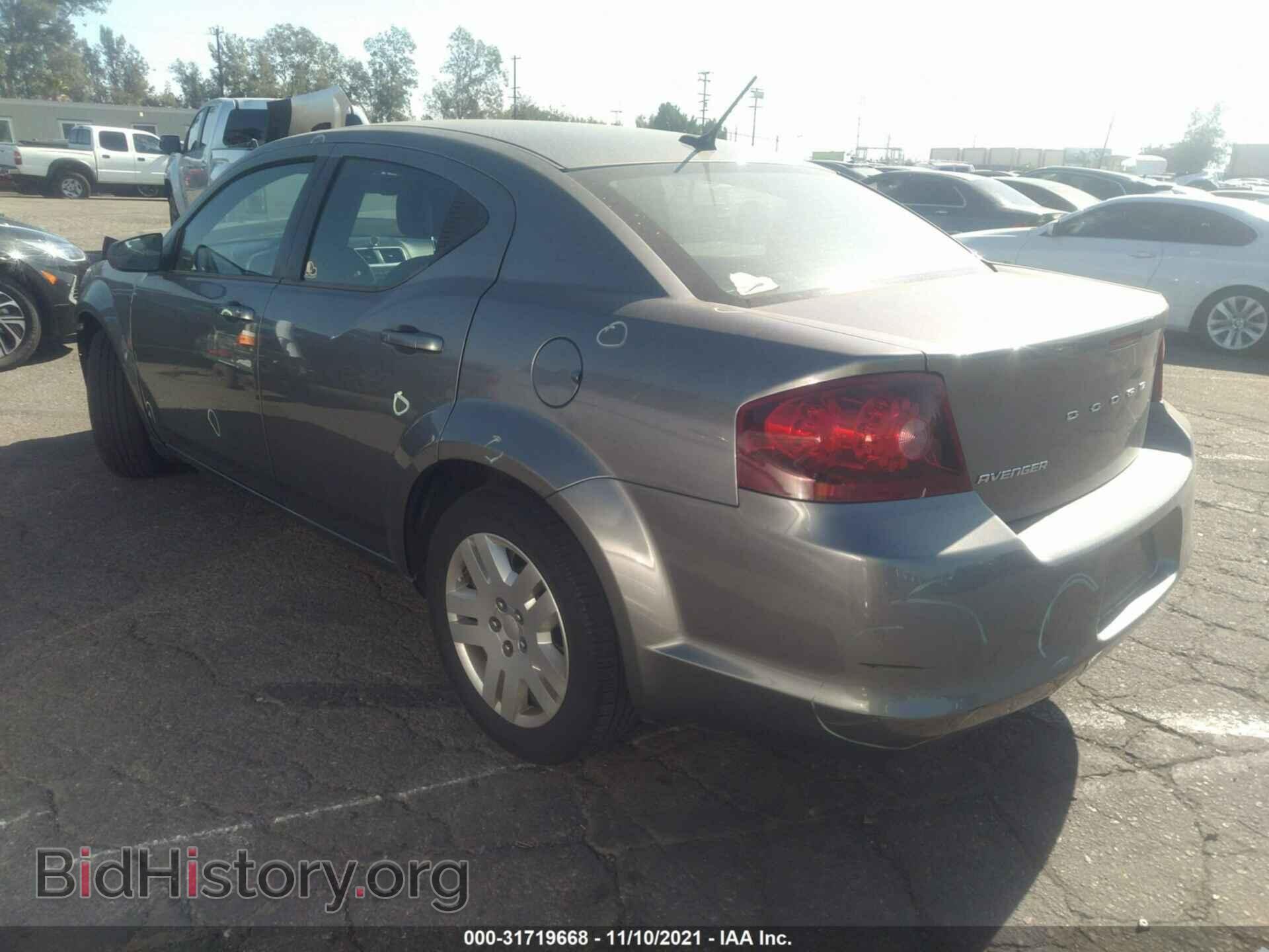 2013 DODGE AVENGER - VIN: 1C3CDZAB4DN572109 - Фото 3