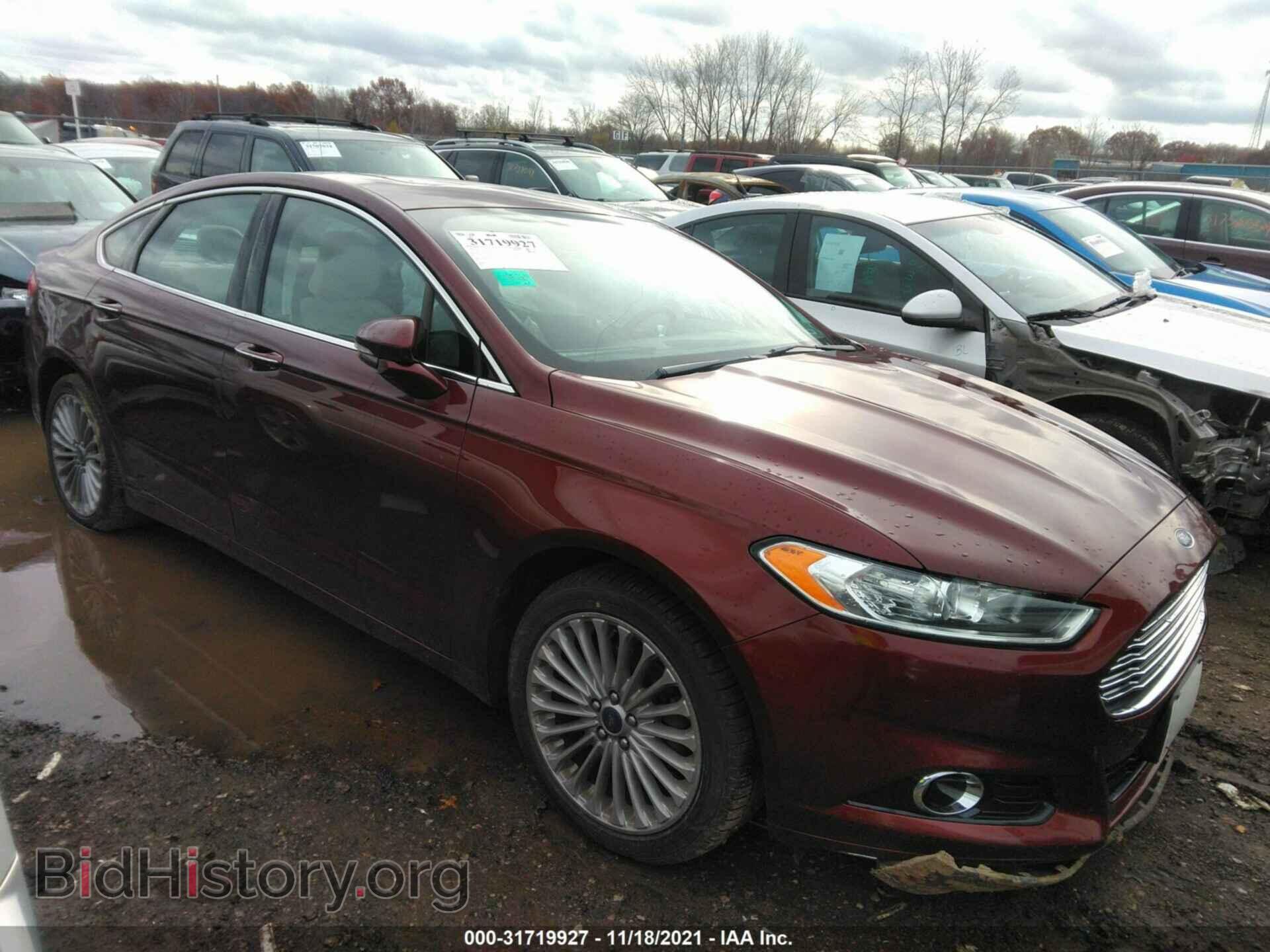 Фотография 3FA6P0K99GR370168 - FORD FUSION 2016