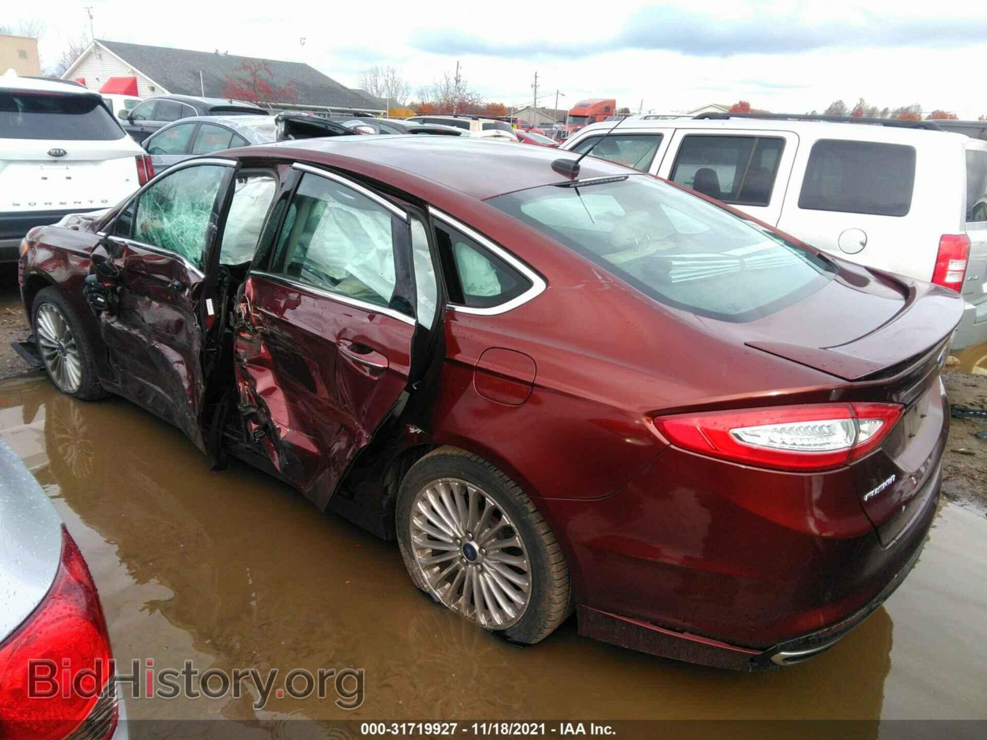 2016 FORD FUSION - VIN: 3FA6P0K99GR370168 - Photo 3