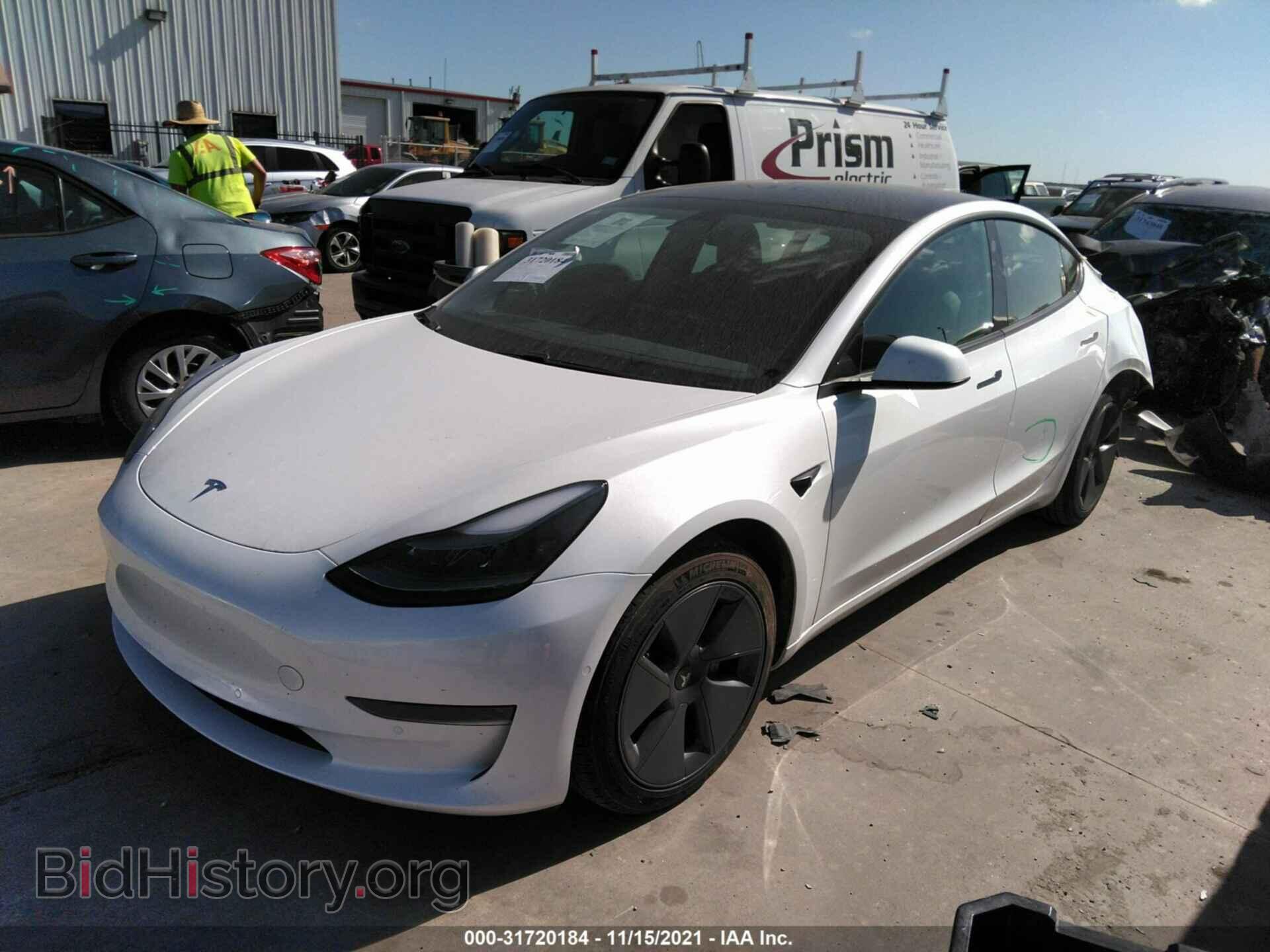 2021 TESLA MODEL 3 - VIN: 5YJ3E1EA4MF031703 - Photo 2