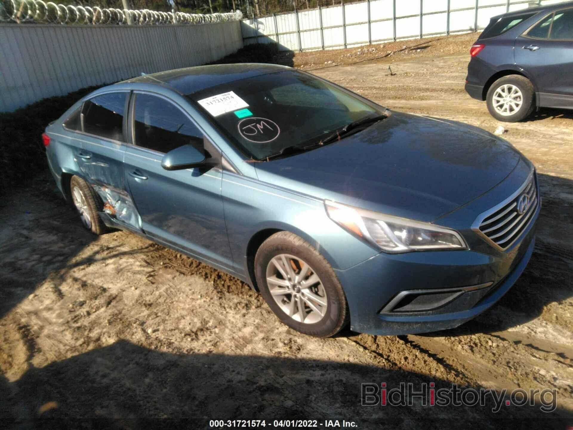 Фотография 5NPE24AF8GH378882 - HYUNDAI SONATA 2016