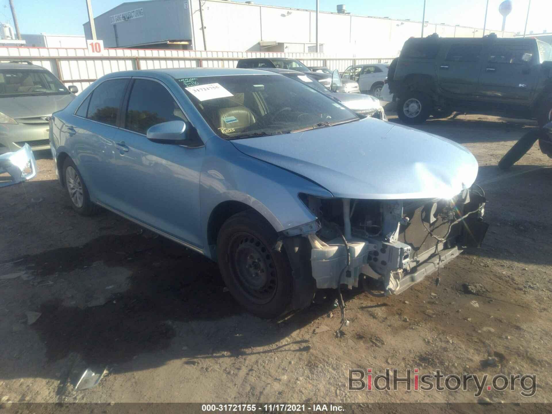 Photo 4T4BF1FK7CR165080 - TOYOTA CAMRY 2012