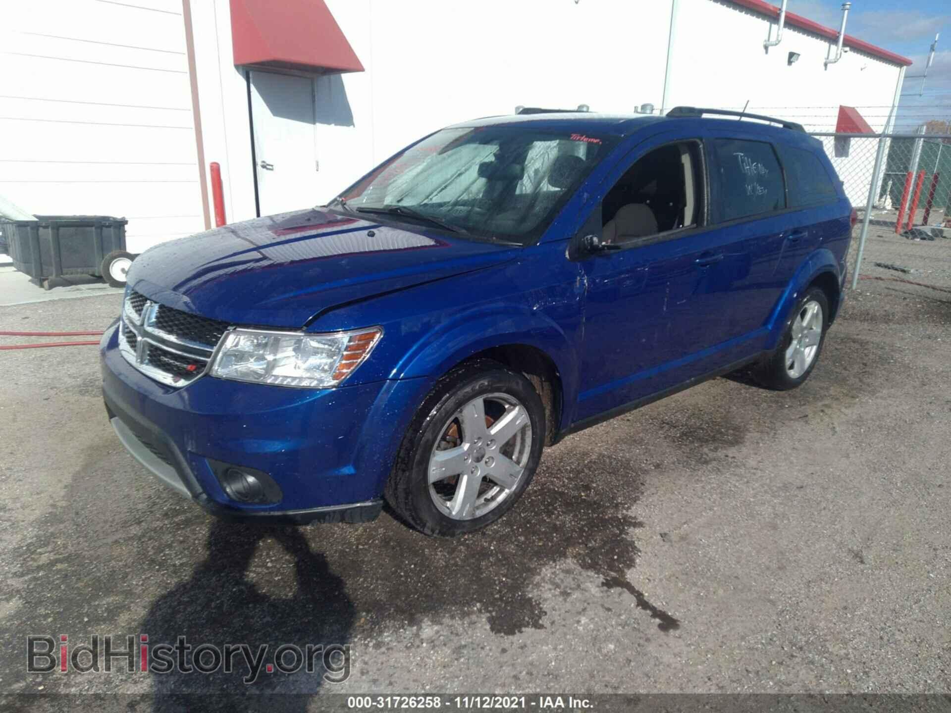 2012 DODGE JOURNEY - VIN: 3C4PDCBG9CT270768 - Фото 2