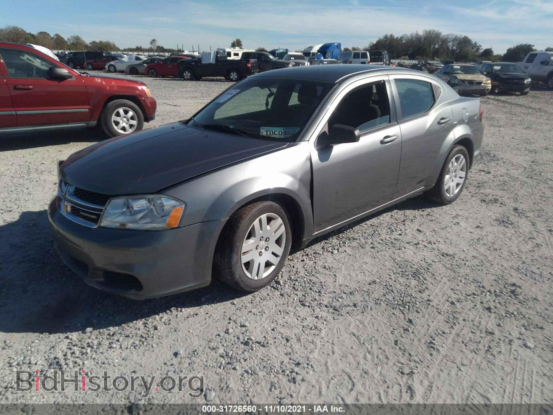 2011 DODGE AVENGER - VIN: 1B3BD4FB4BN616918 - Фото 2