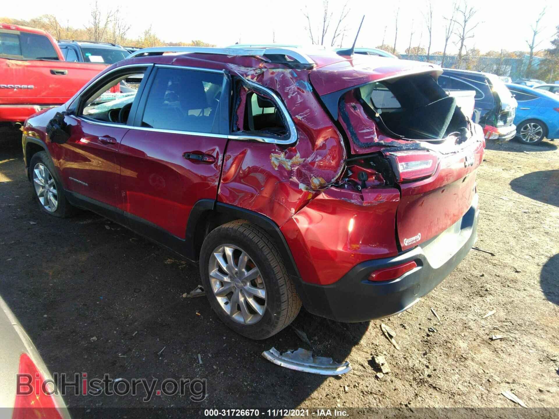 2017 JEEP CHEROKEE - VIN: 1C4PJLDB2HW653334 - Фото 3