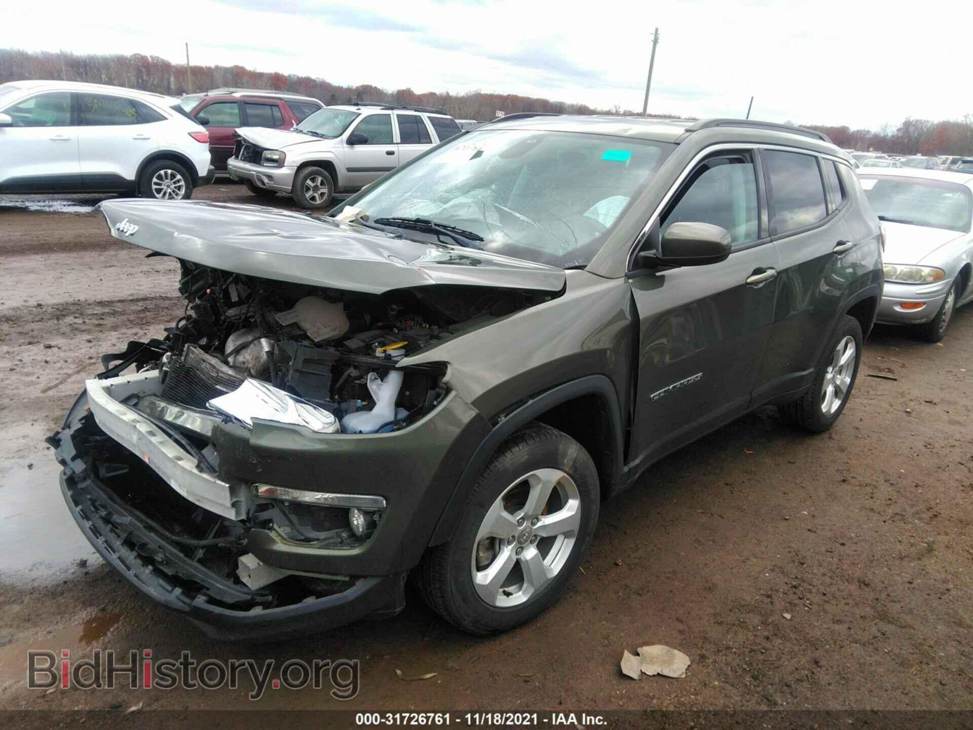 2018 JEEP COMPASS - VIN: 3C4NJDBBXJT282497 - Фото 2