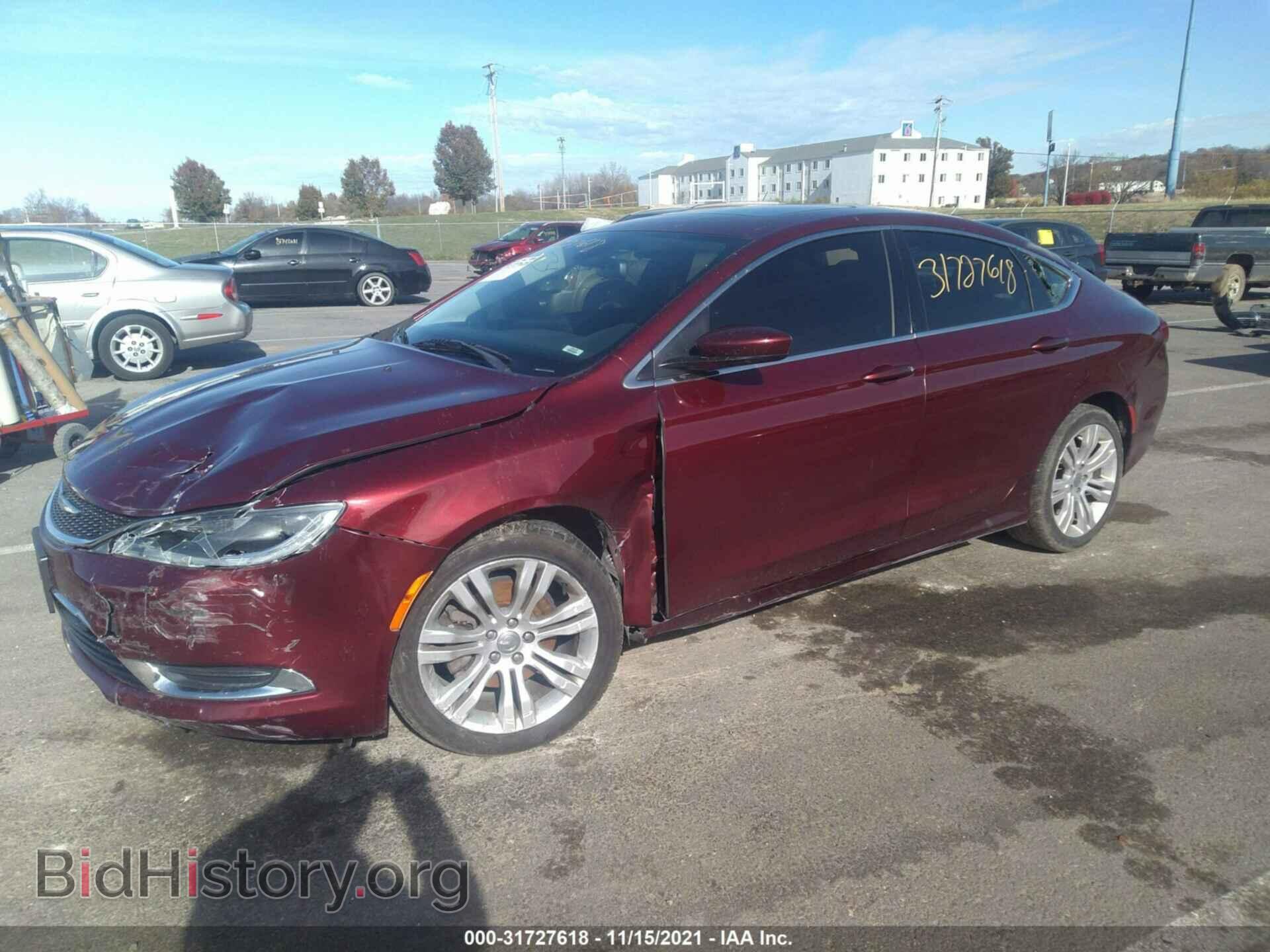 2016 CHRYSLER 200 - VIN: 1C3CCCAB2GN109101 - Фото 2