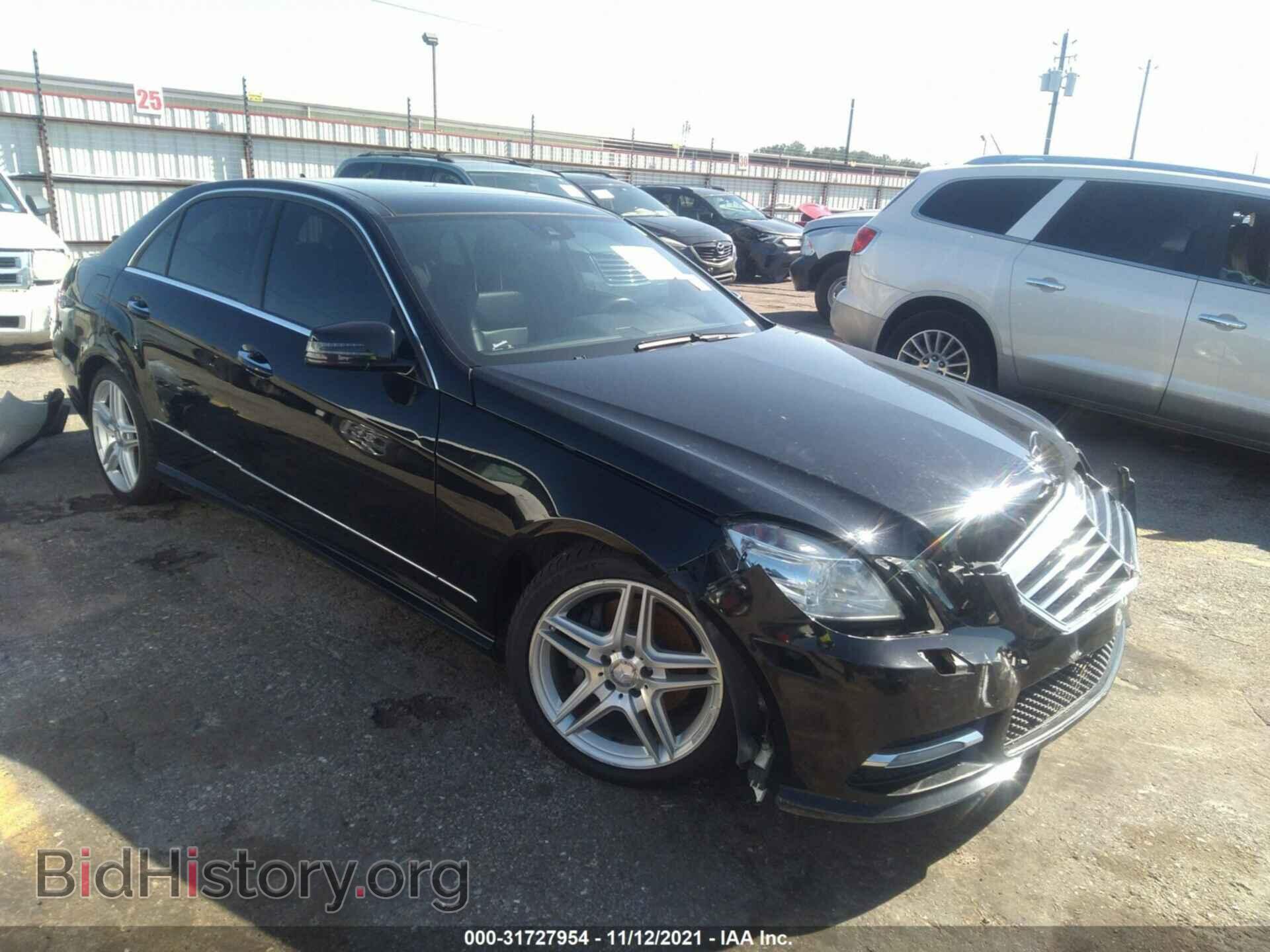 Photo WDDHF5KB4DA685798 - MERCEDES-BENZ E-CLASS 2013