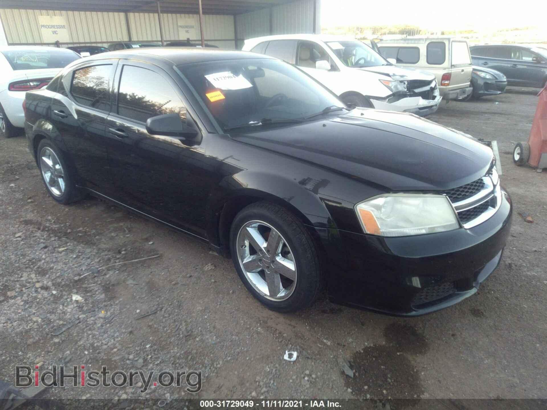 Photo 1C3CDZAB7CN265144 - DODGE AVENGER 2012