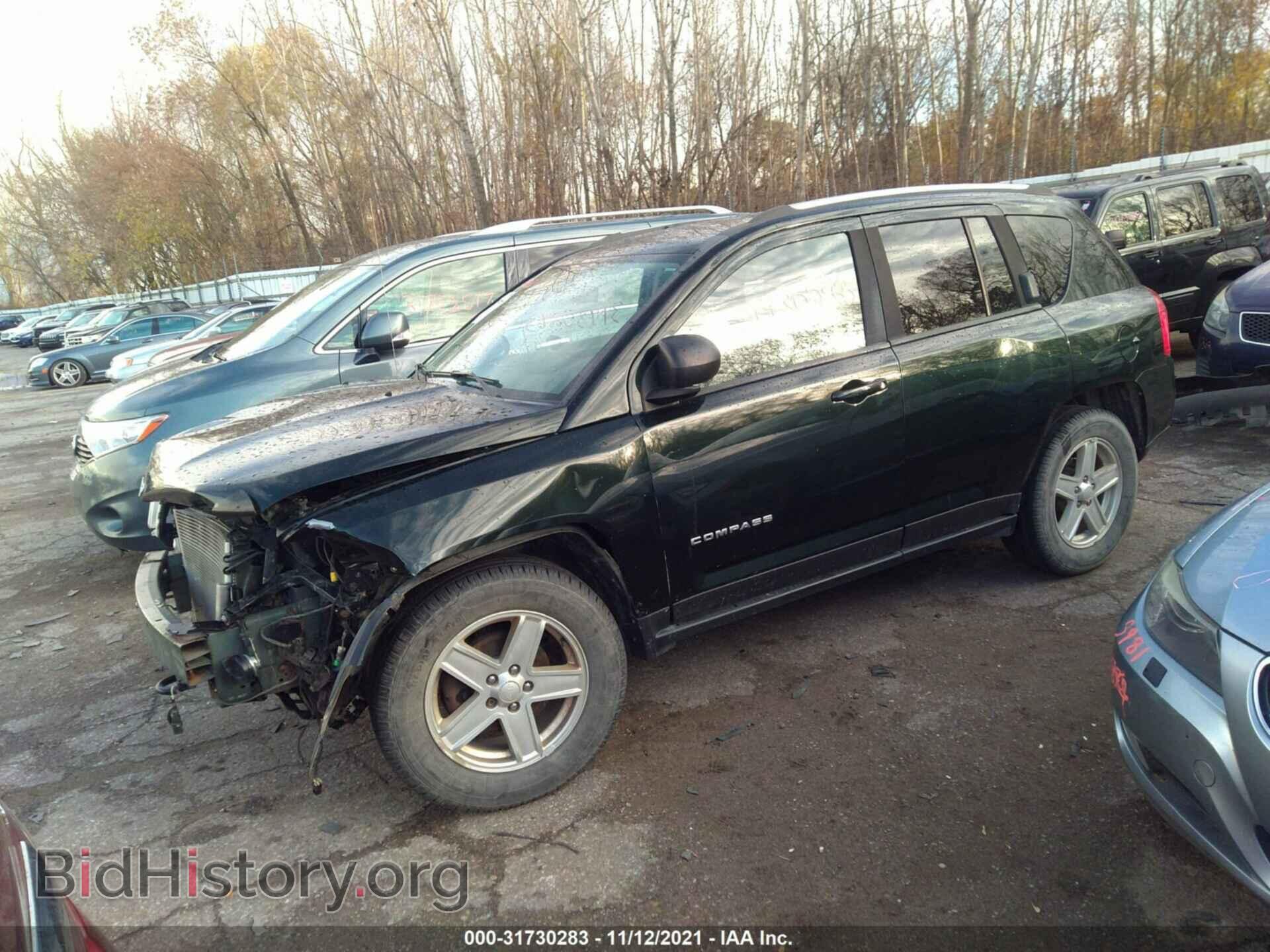 2013 JEEP COMPASS - VIN: 1C4NJDEB8DD222661 - Фото 2