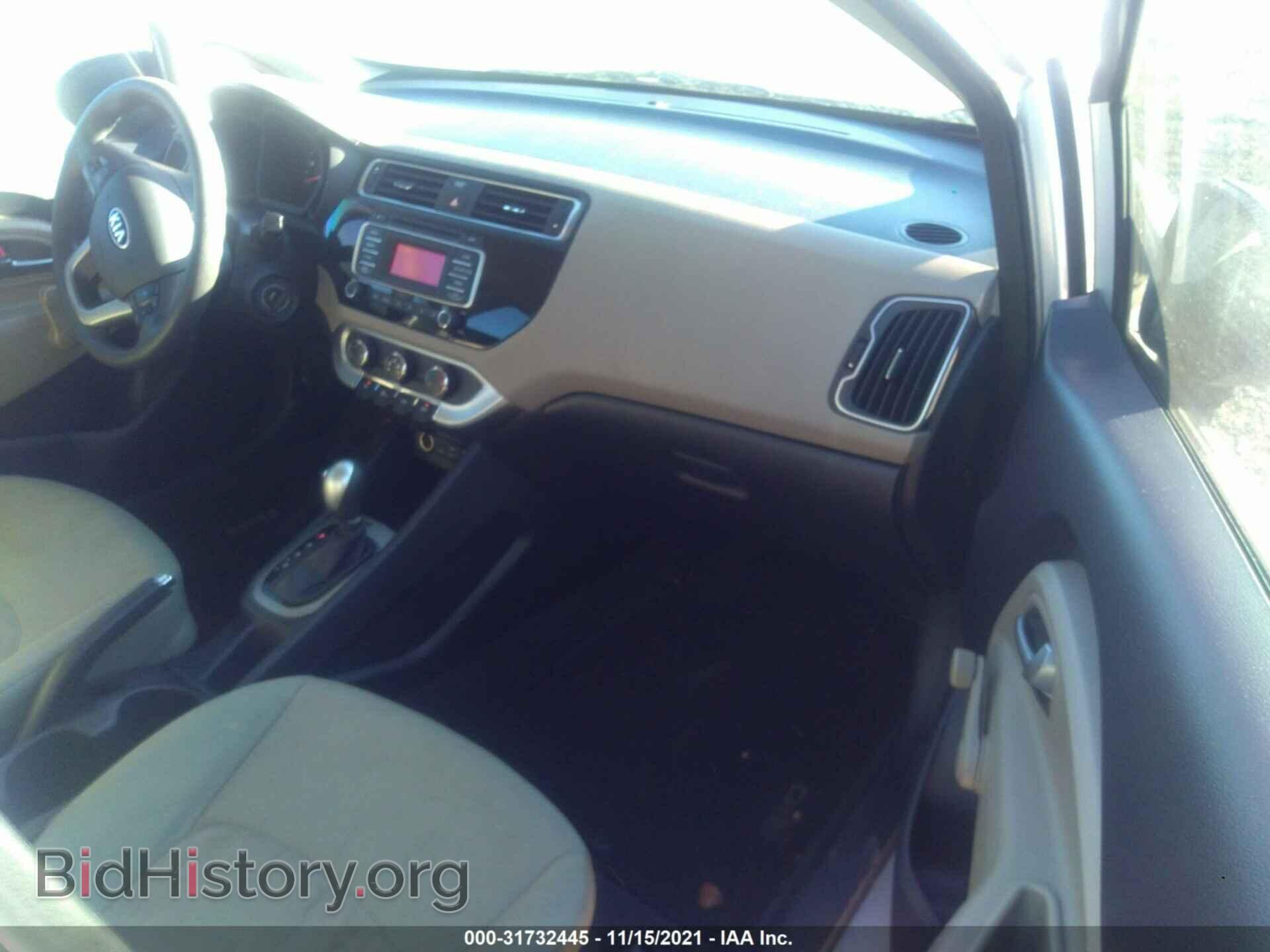 2017 KIA RIO - VIN: KNADM4A31H6049610 - Фото 5