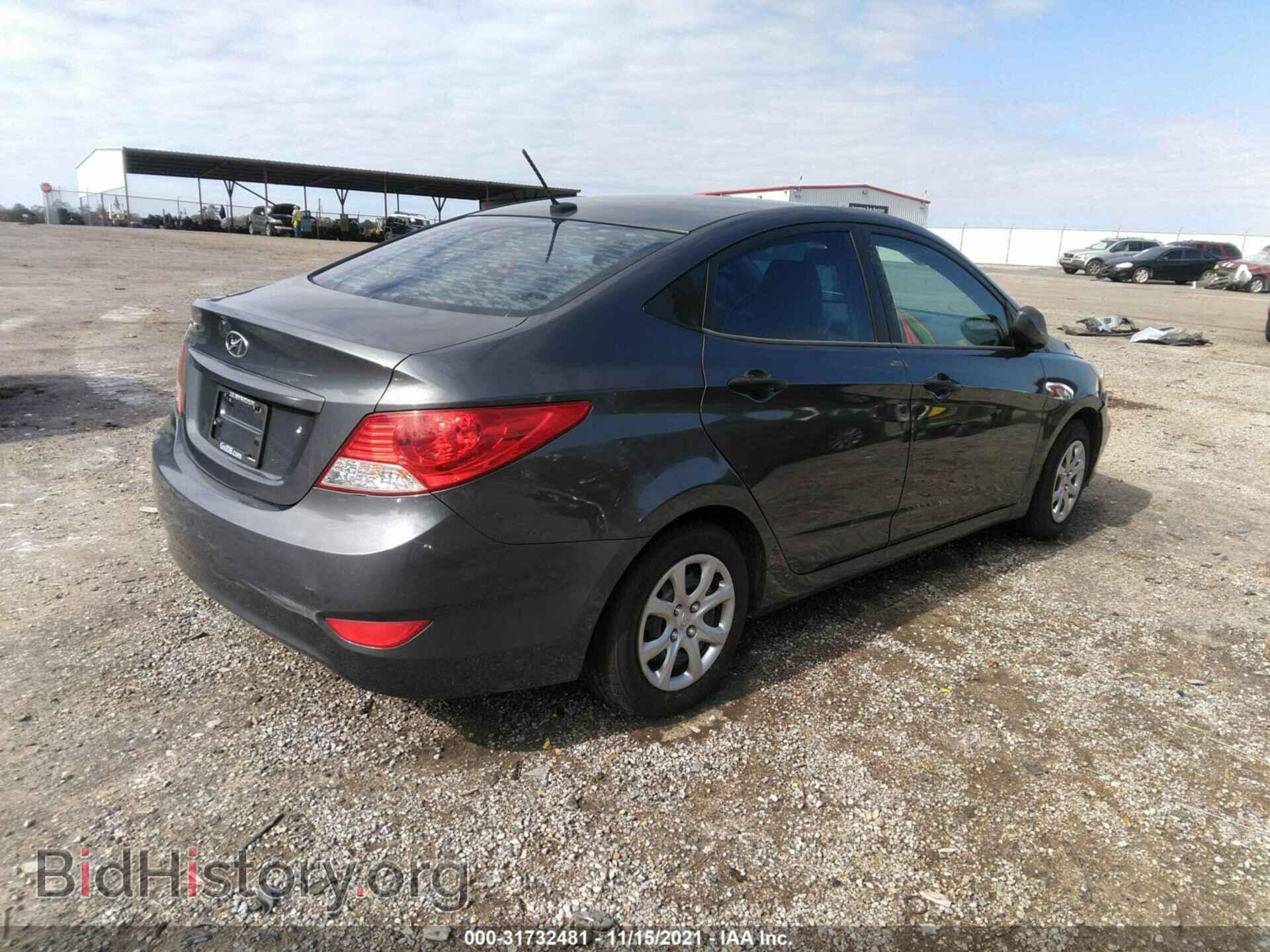 2012 HYUNDAI ACCENT - VIN: KMHCT4AE3CU078741 - Фото 4
