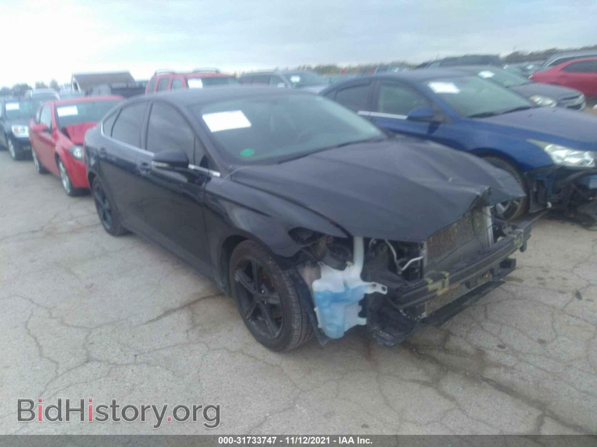 Фотография 3FA6P0H7XGR214565 - FORD FUSION 2016