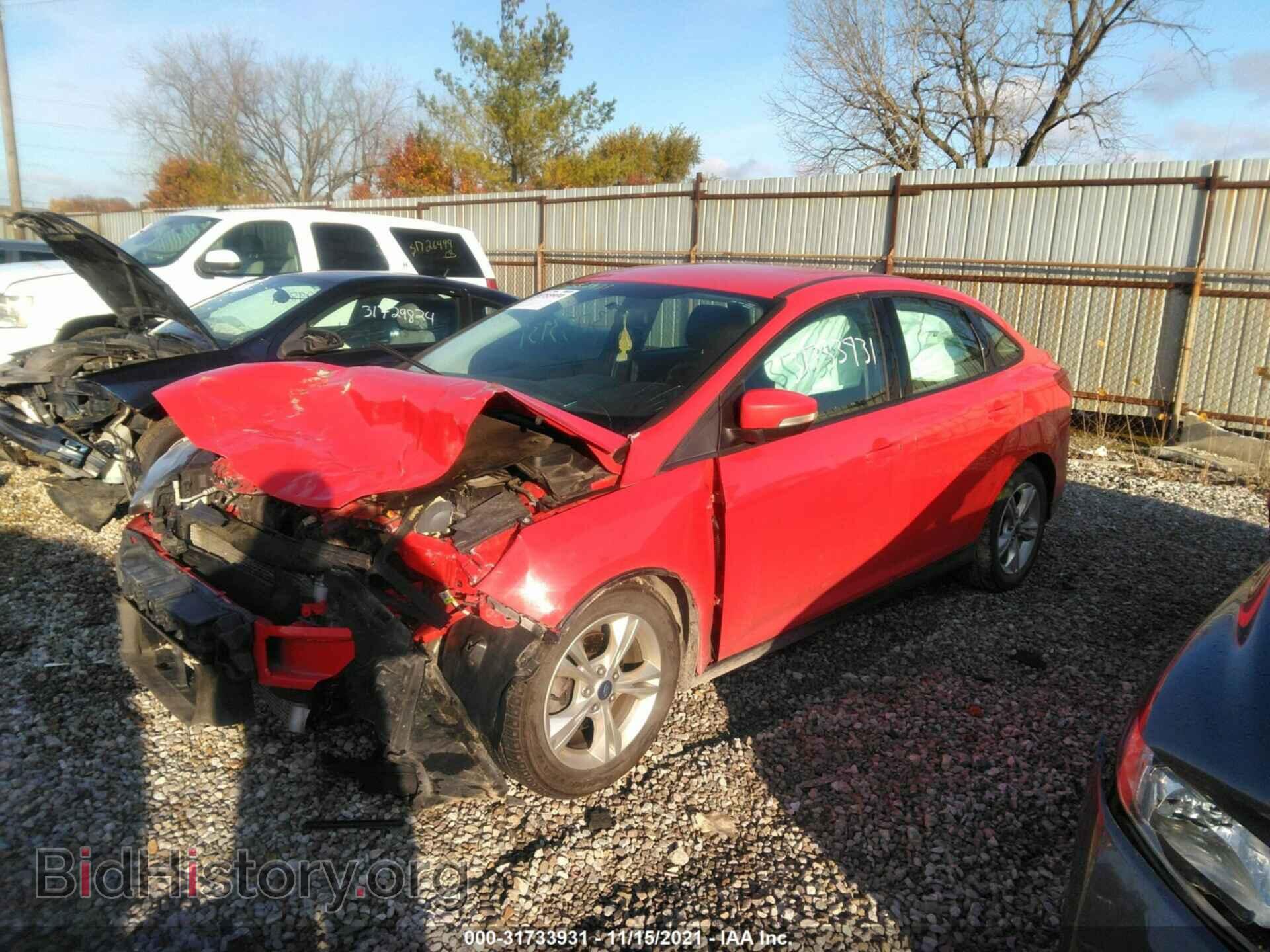 2014 FORD FOCUS - VIN: 1FADP3F21EL287996 - Фото 2