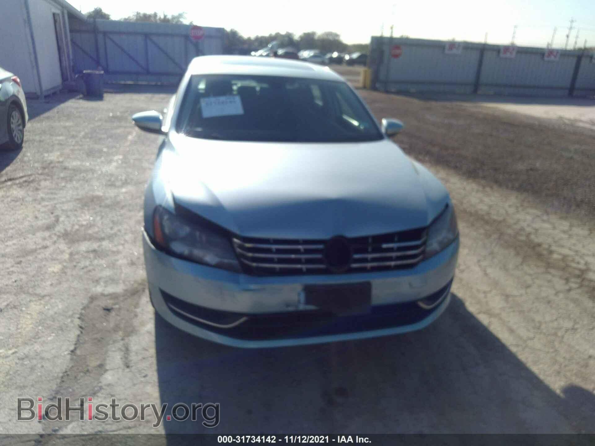 2012 VOLKSWAGEN PASSAT - VIN: 1VWCH7A33CC070678 - Фото 6