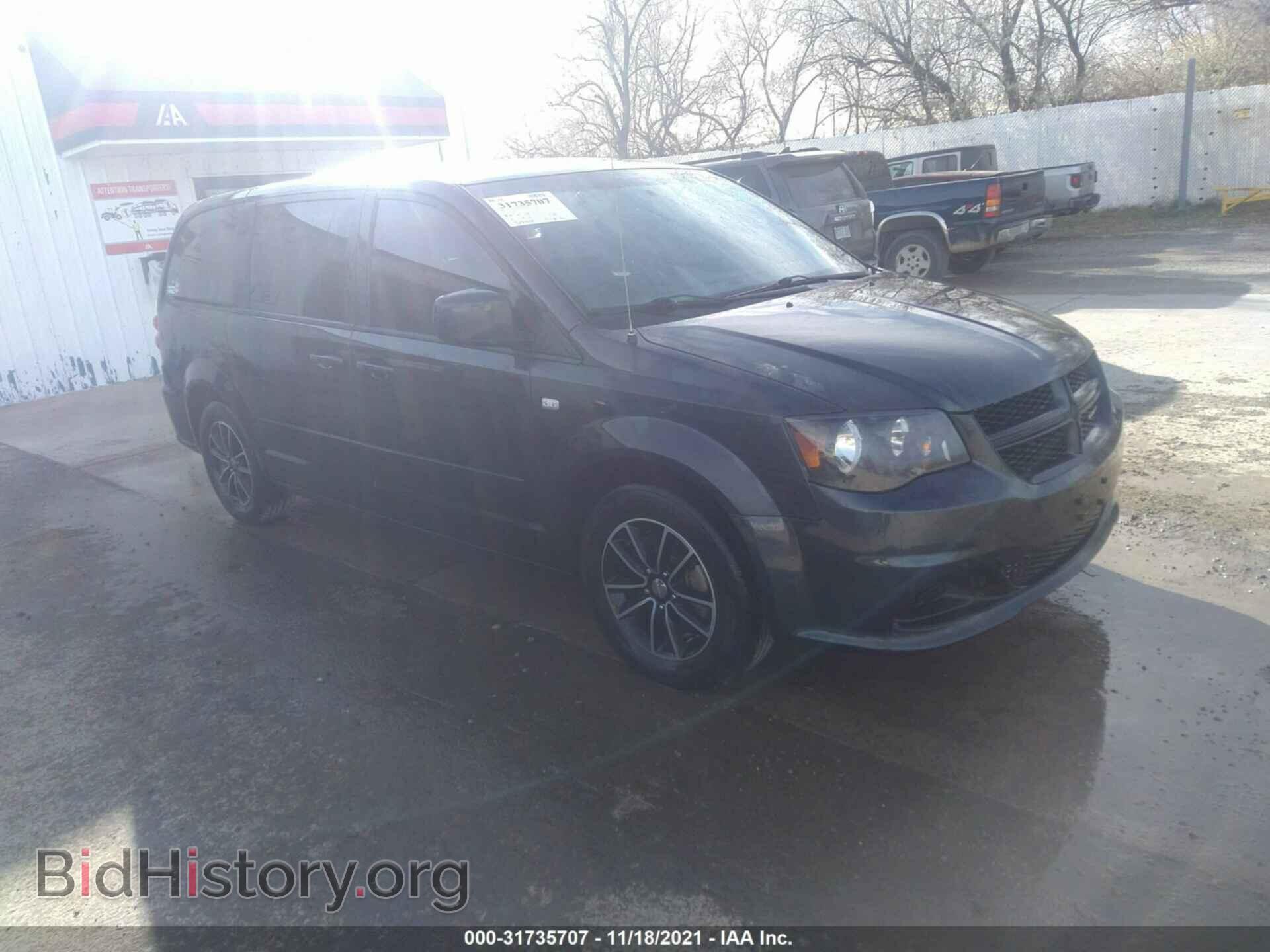 Photo 2C4RDGBG4ER416886 - DODGE GRAND CARAVAN 2014