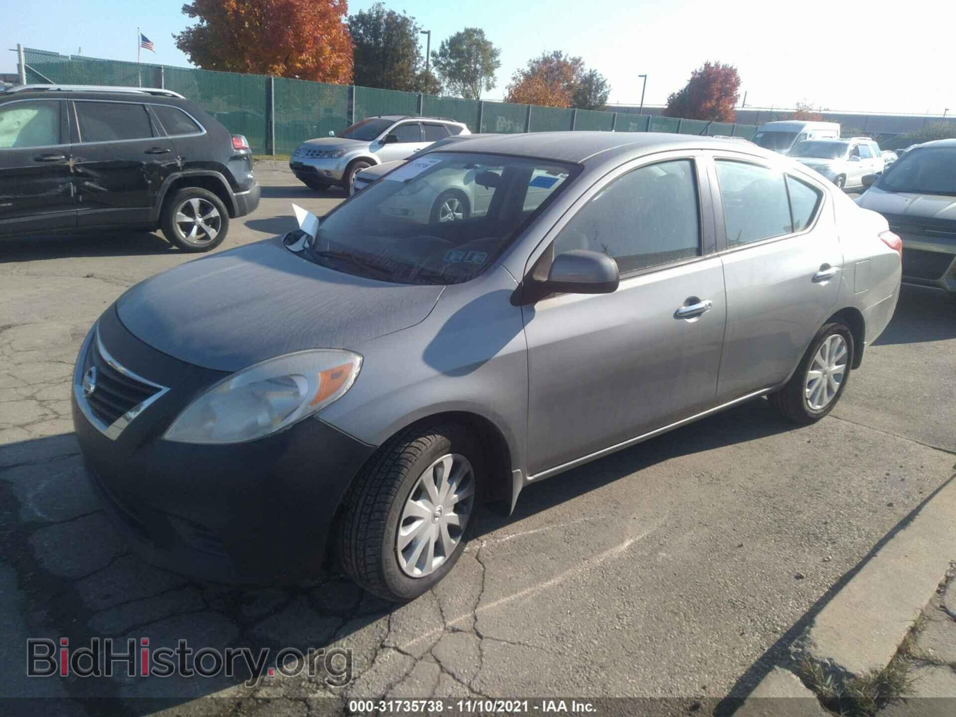 2012 NISSAN VERSA - VIN: 3N1CN7AP1CL883765 - Фото 2