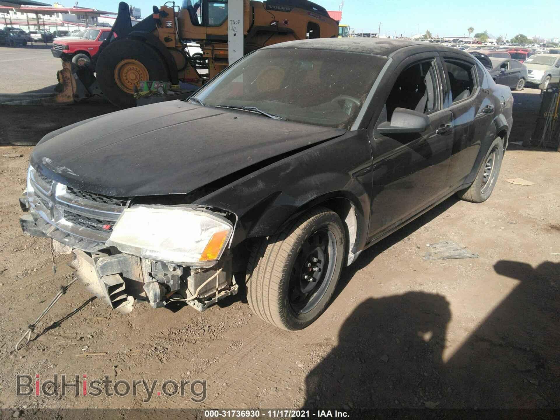 2012 DODGE AVENGER - VIN: 1C3CDZAB5CN331738 - Фото 2