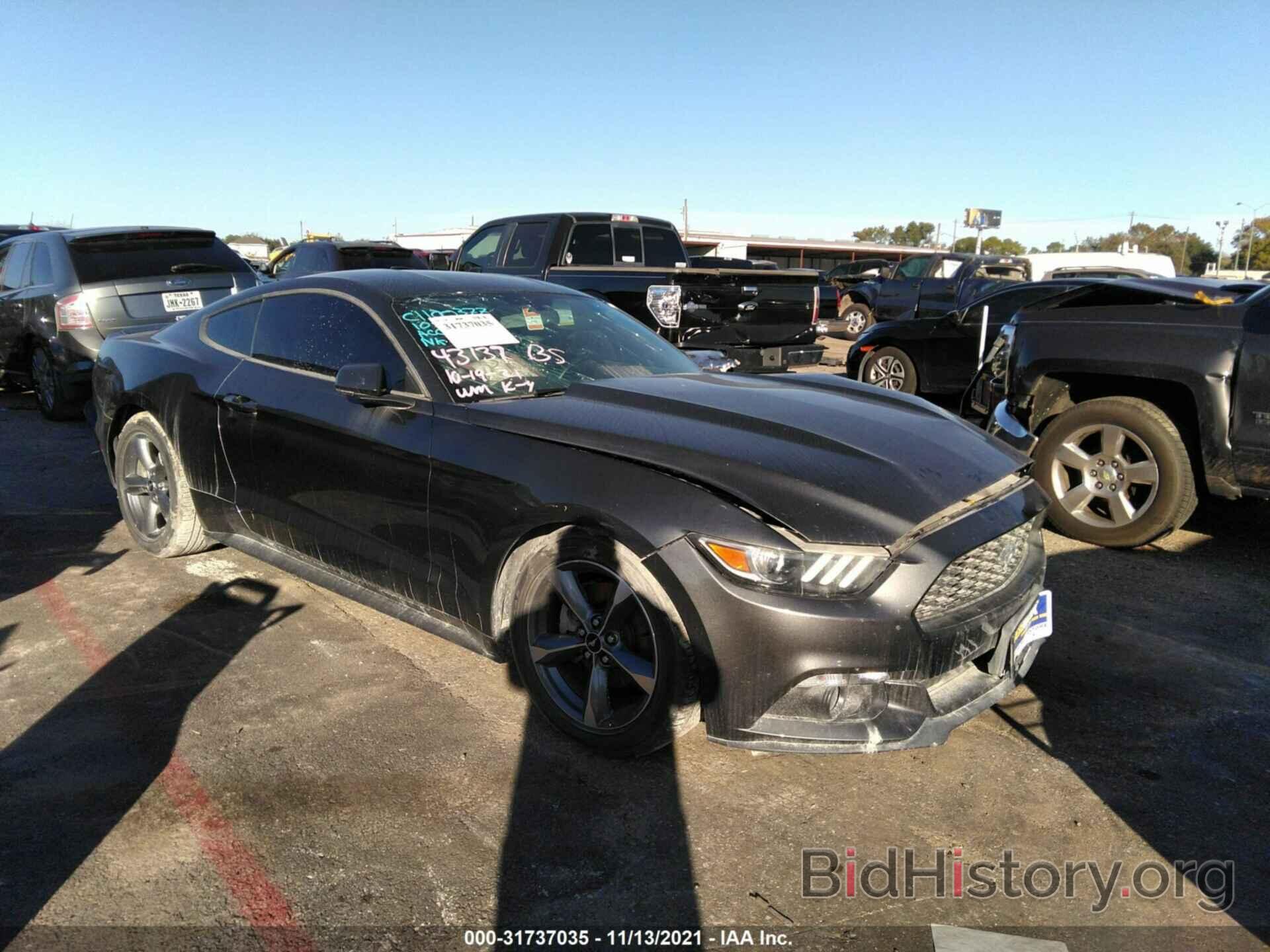 Photo 1FA6P8AM3G5267481 - FORD MUSTANG 2016