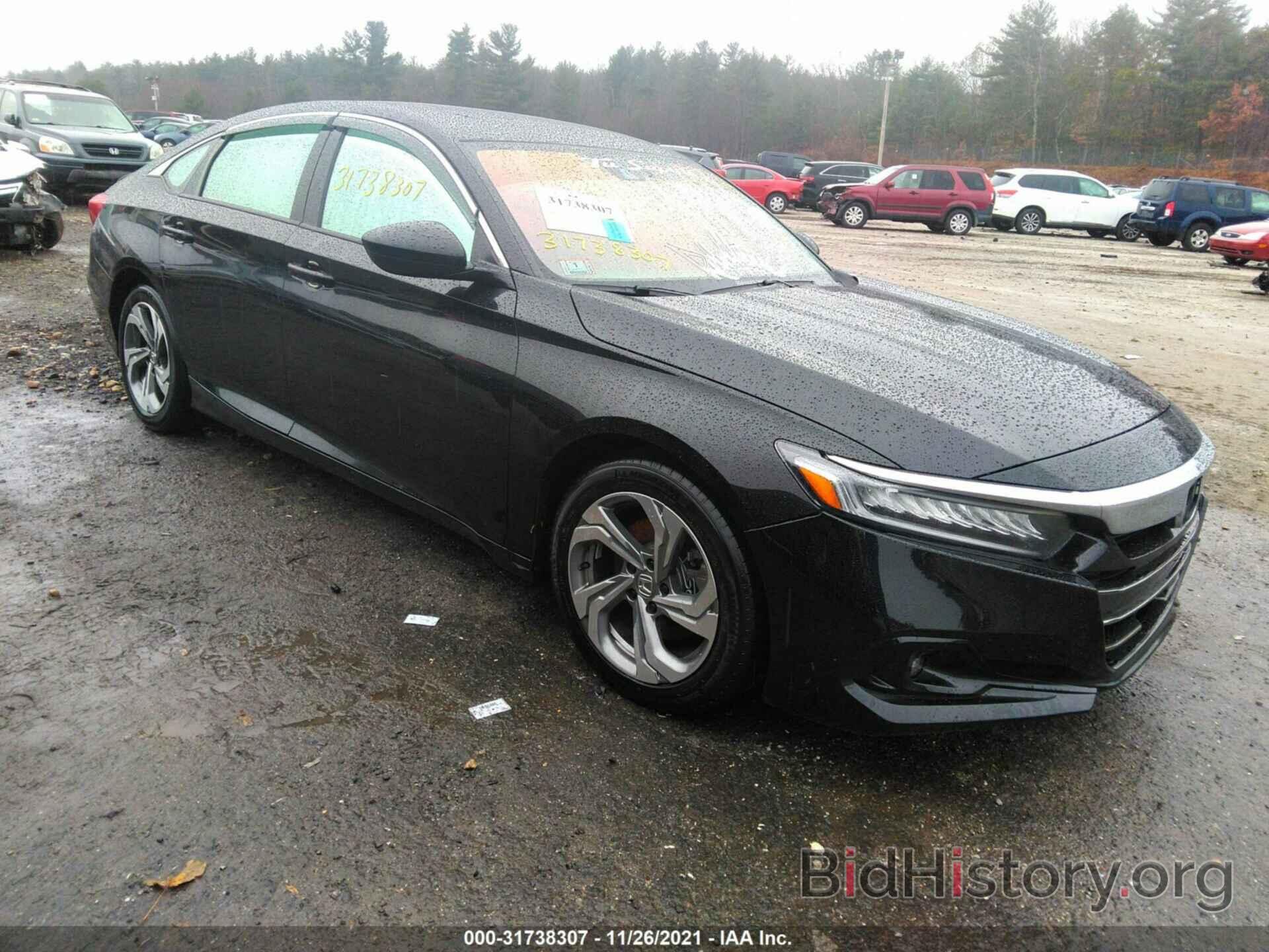 Photo 1HGCV2F31MA008203 - HONDA ACCORD SEDAN 2021