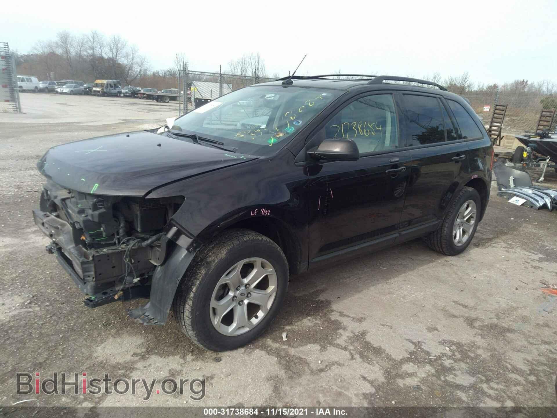 2013 FORD EDGE - VIN: 2FMDK4JCXDBC06647 - Фото 2