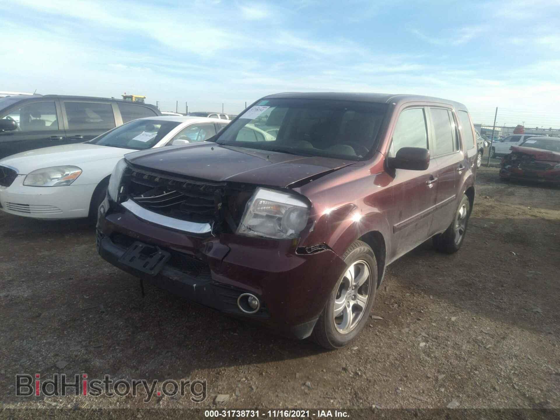 2012 HONDA PILOT - VIN: 5FNYF4H56CB040016 - Фото 2