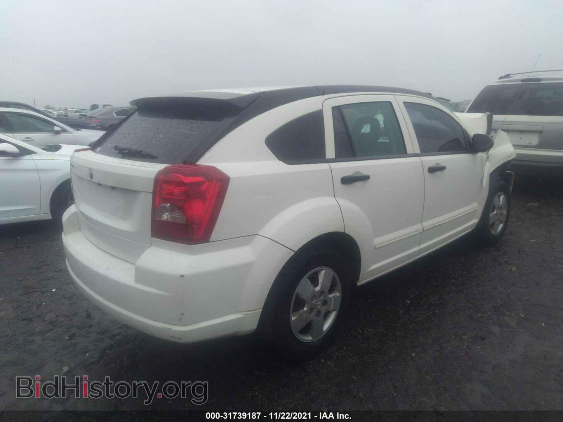 2007 DODGE CALIBER - VIN: 1B3HB28B27D516718 - Фото 4