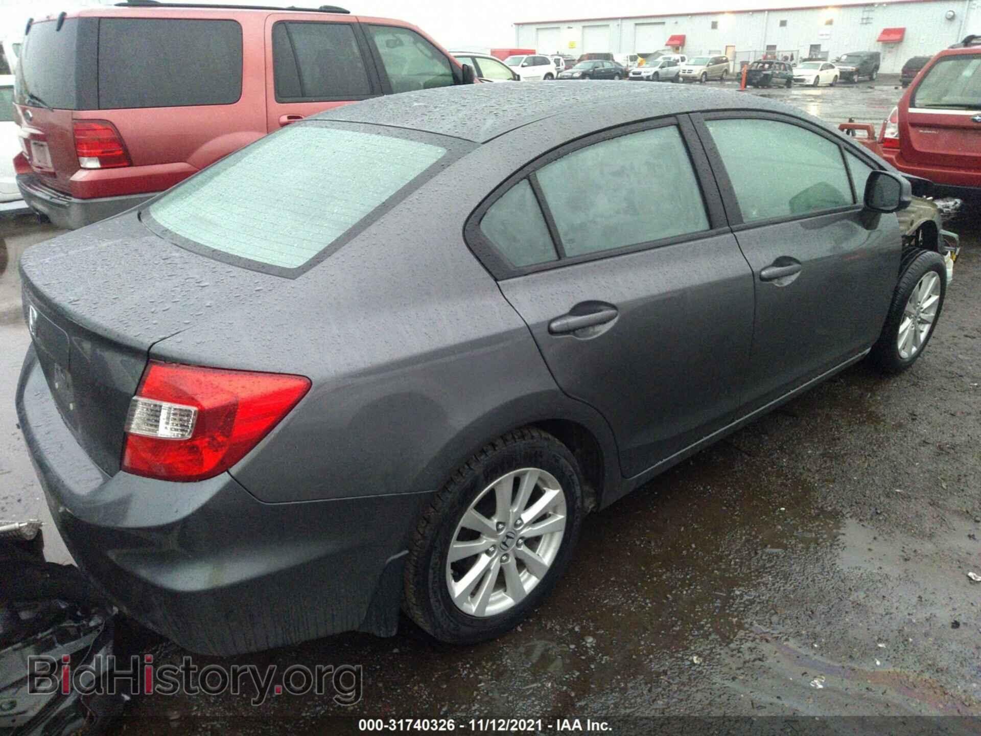2012 HONDA CIVIC SDN - VIN: 2HGFB2F98CH516680 - Фото 4