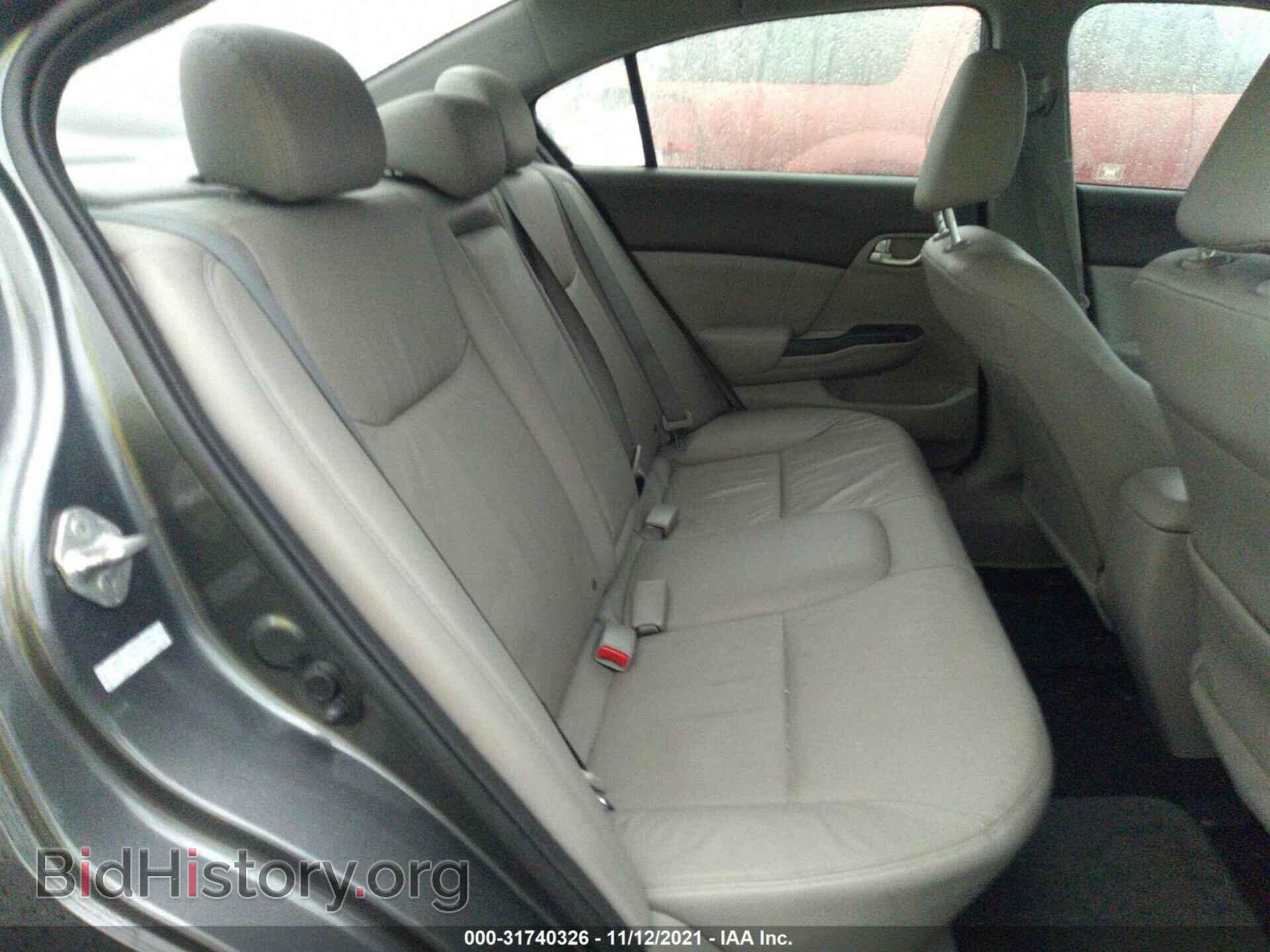 2012 HONDA CIVIC SDN - VIN: 2HGFB2F98CH516680 - Фото 8