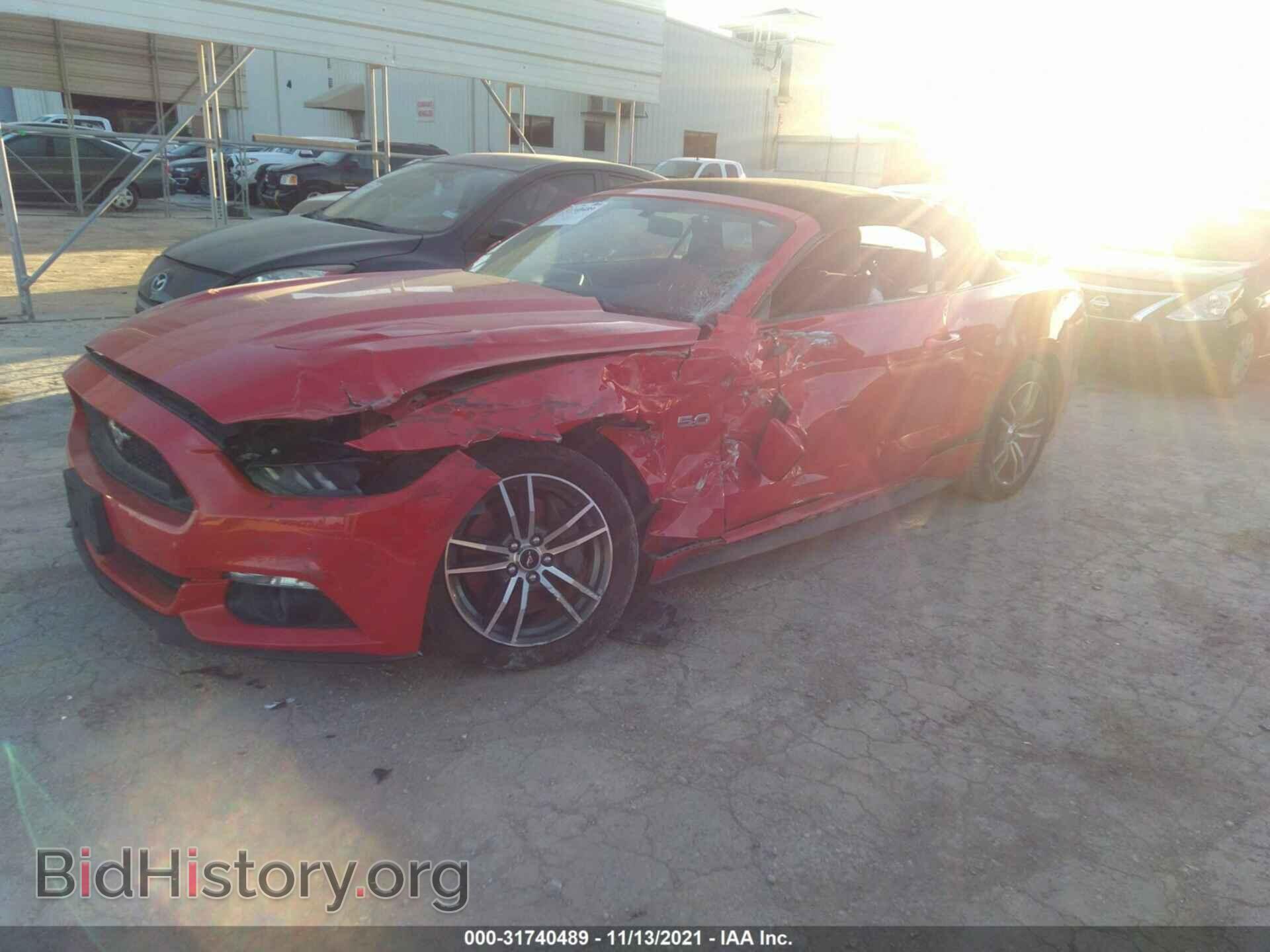 2017 FORD MUSTANG - VIN: 1FATP8FF8H5248035 - Фото 2