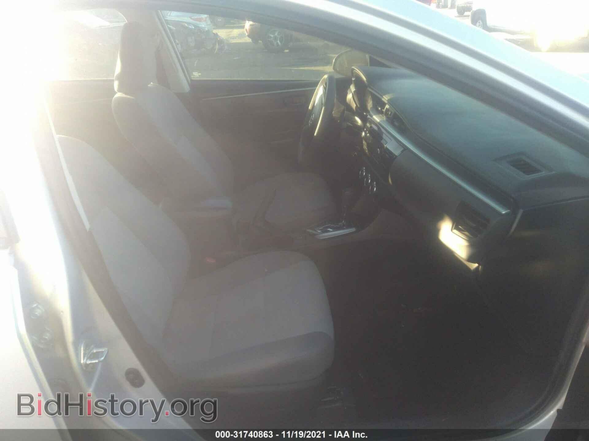 2014 TOYOTA COROLLA - VIN: 2T1BURHE4EC184471 - Фото 5