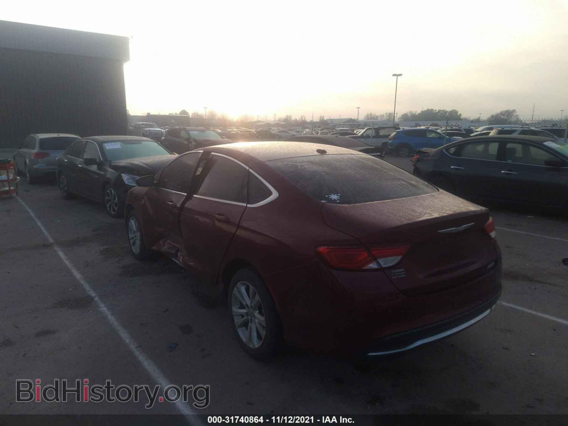 2015 CHRYSLER 200 - VIN: 1C3CCCAB3FN746643 - Фото 3