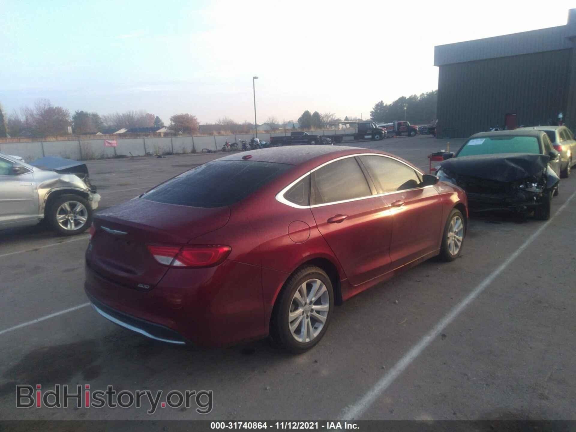 2015 CHRYSLER 200 - VIN: 1C3CCCAB3FN746643 - Фото 4