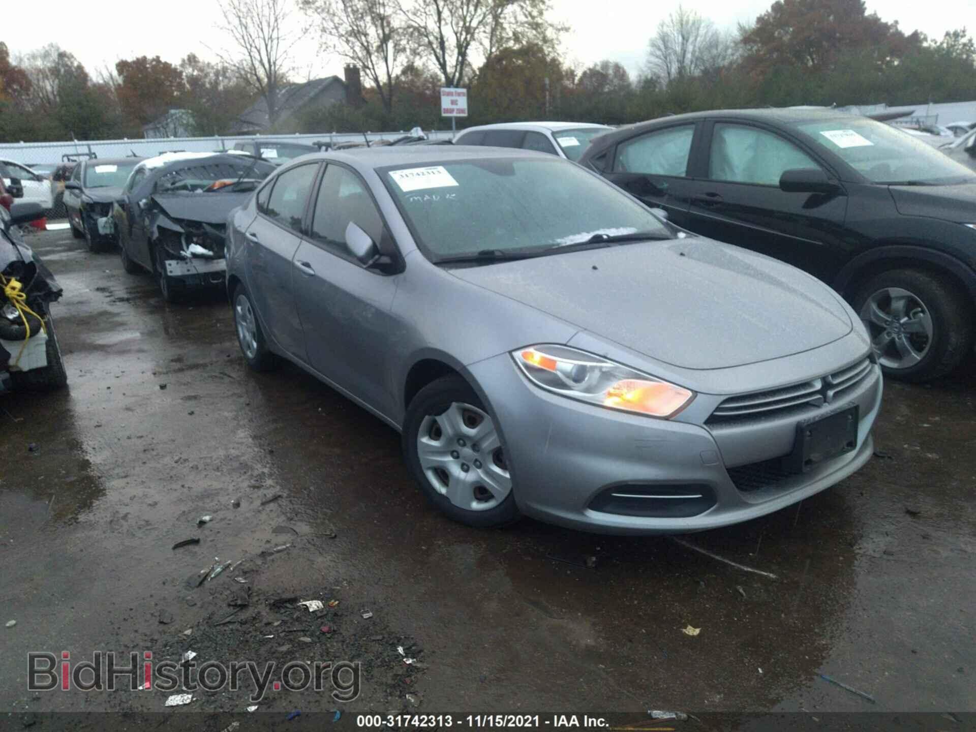 Фотография 1C3CDFAA6FD182210 - DODGE DART 2015