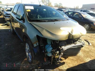 2012 Ford EDGE Limited, green — VIN 2FMDK4KC4CBA45306, IAAI