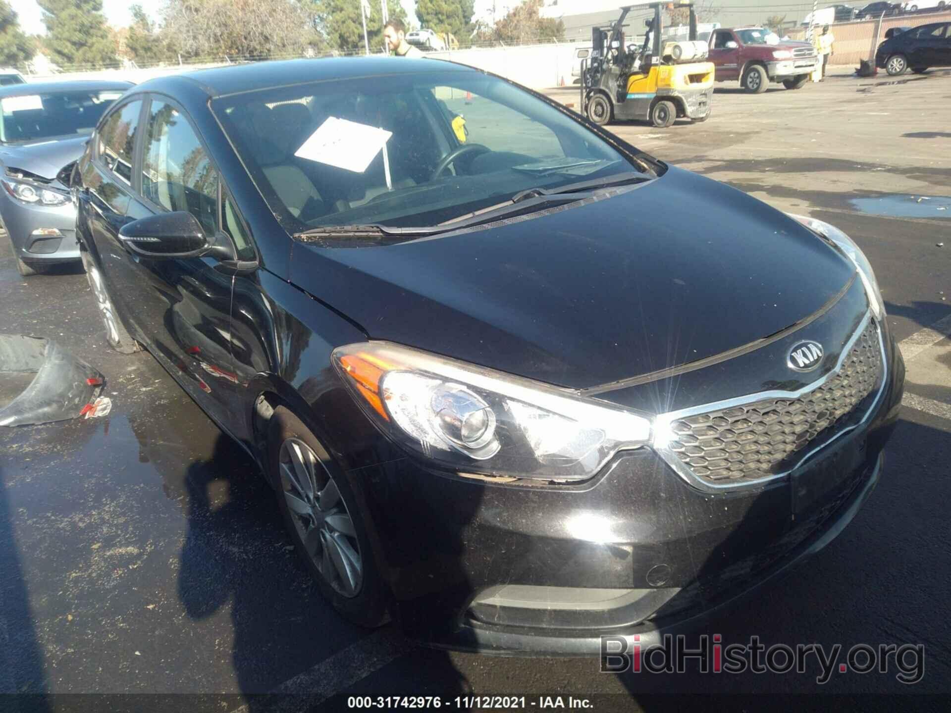 Photo KNAFX4A61G5507922 - KIA FORTE 2016