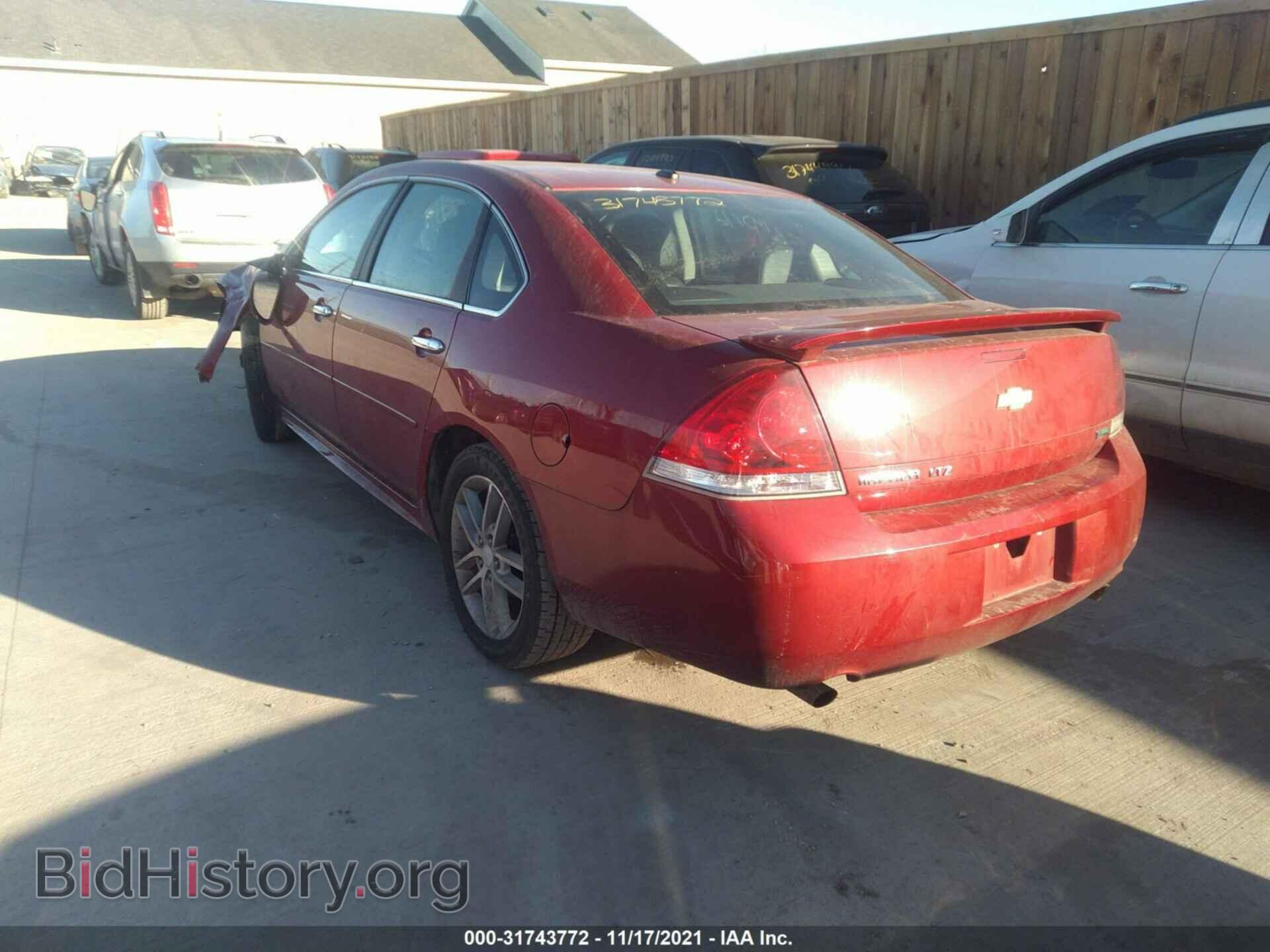 2013 CHEVROLET IMPALA - VIN: 2G1WC5E38D1117703 - Фото 3