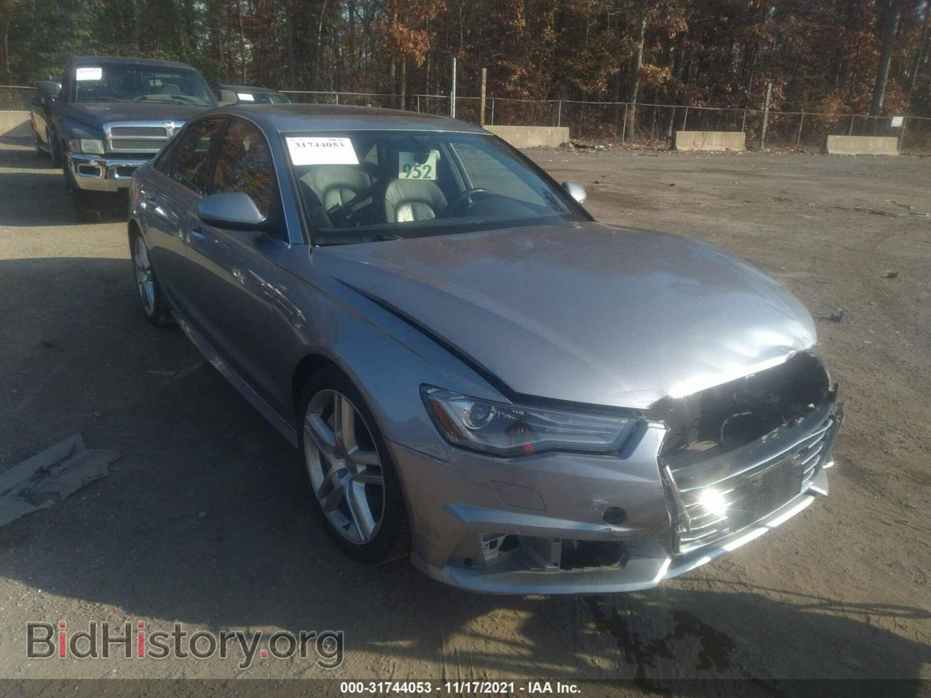 Фотография WAUGFAFC9GN008077 - AUDI A6 2016