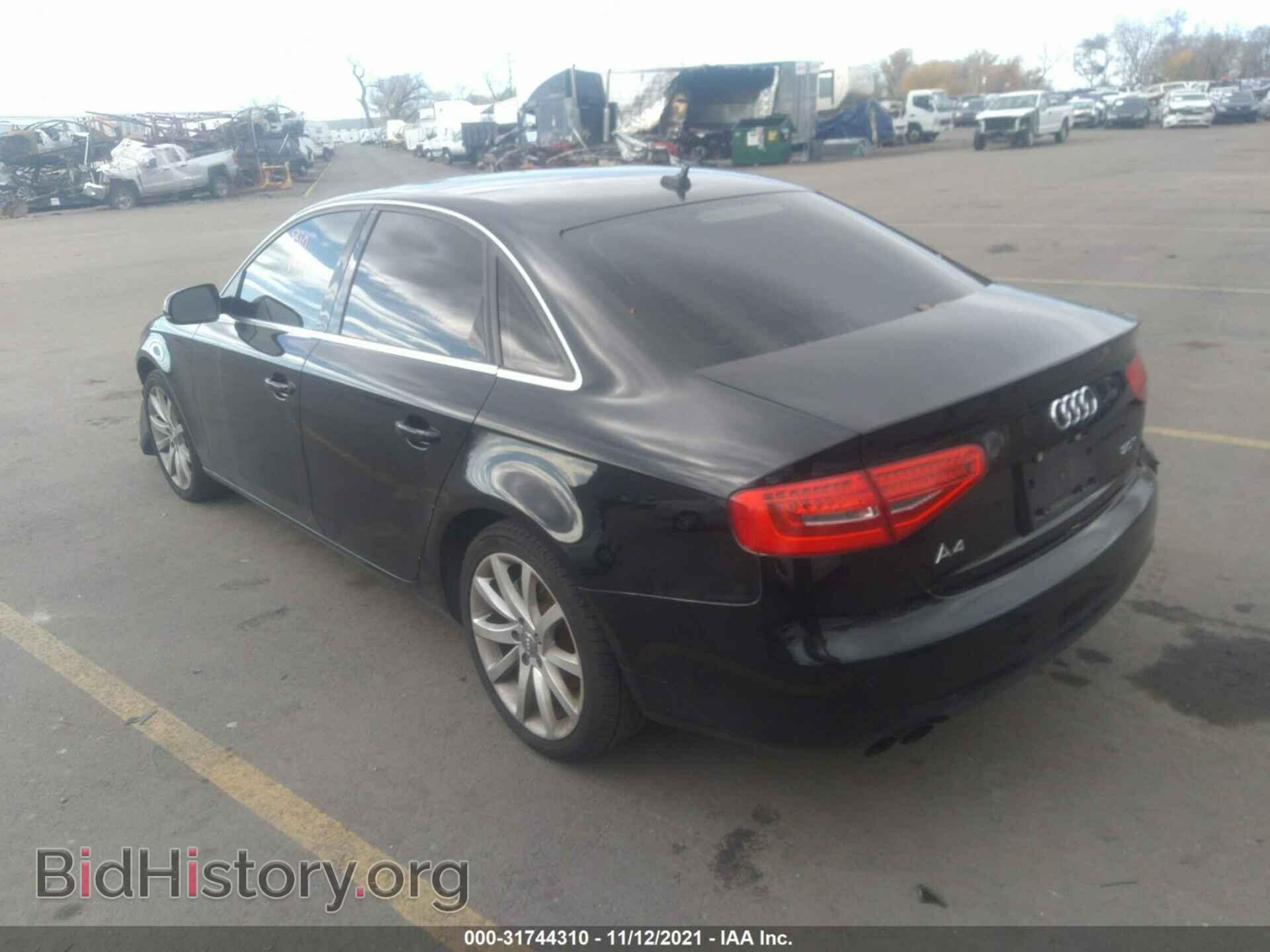 2013 AUDI A4 - VIN: WAUEFAFL5DN042665 - Фото 3