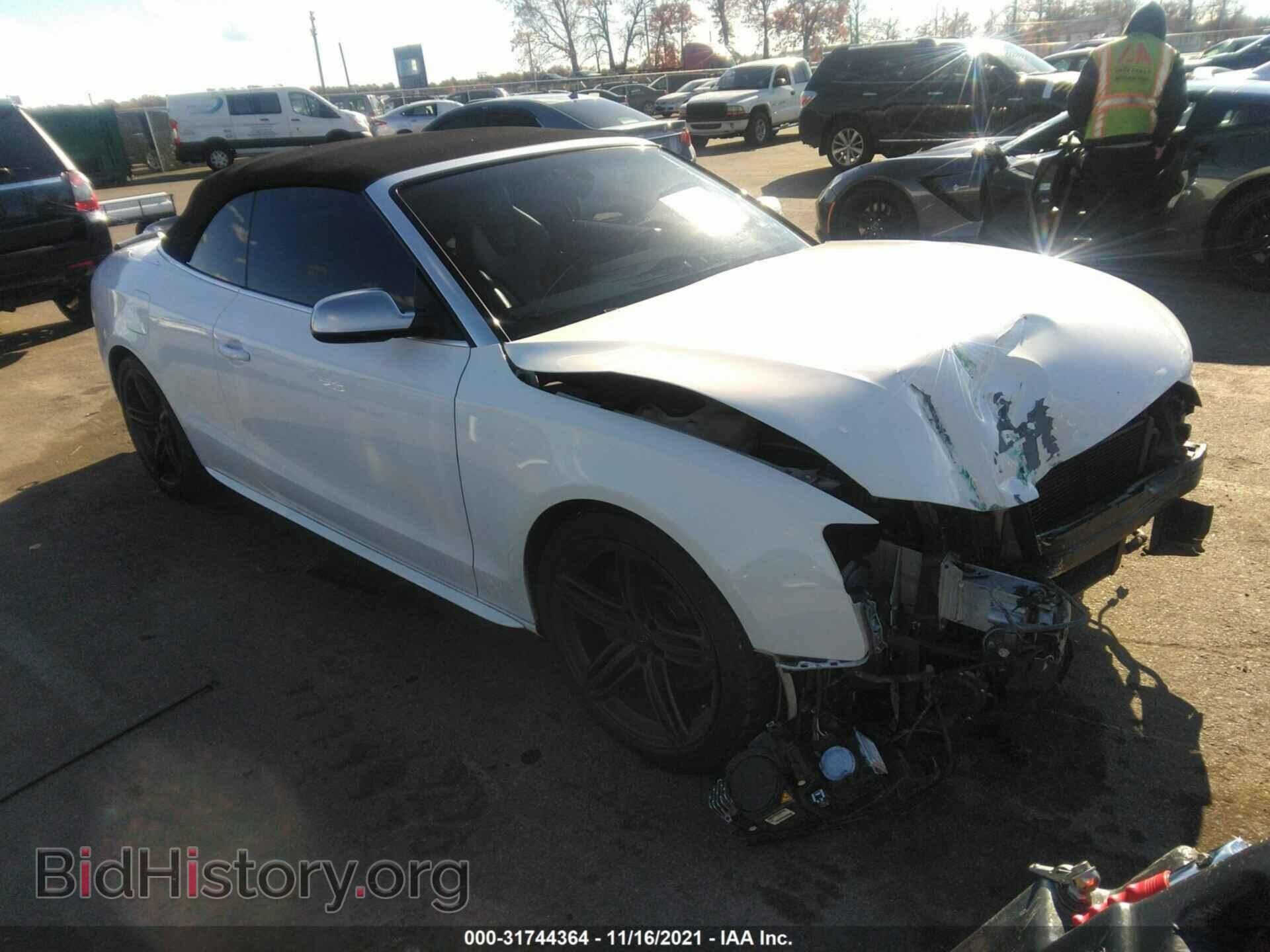 2013 AUDI S5 - VIN: WAUCGAFH6DN007231 - Photo 1