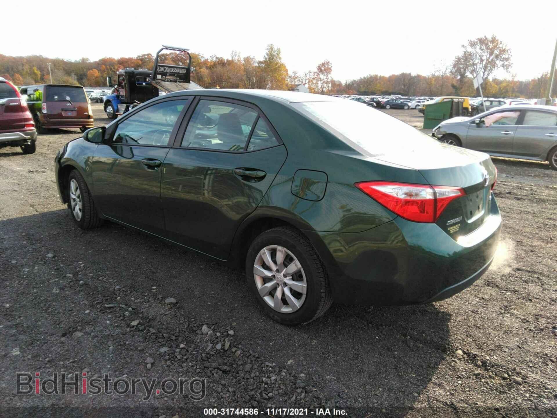 2014 TOYOTA COROLLA - VIN: 2T1BURHE1EC202571 - Фото 3