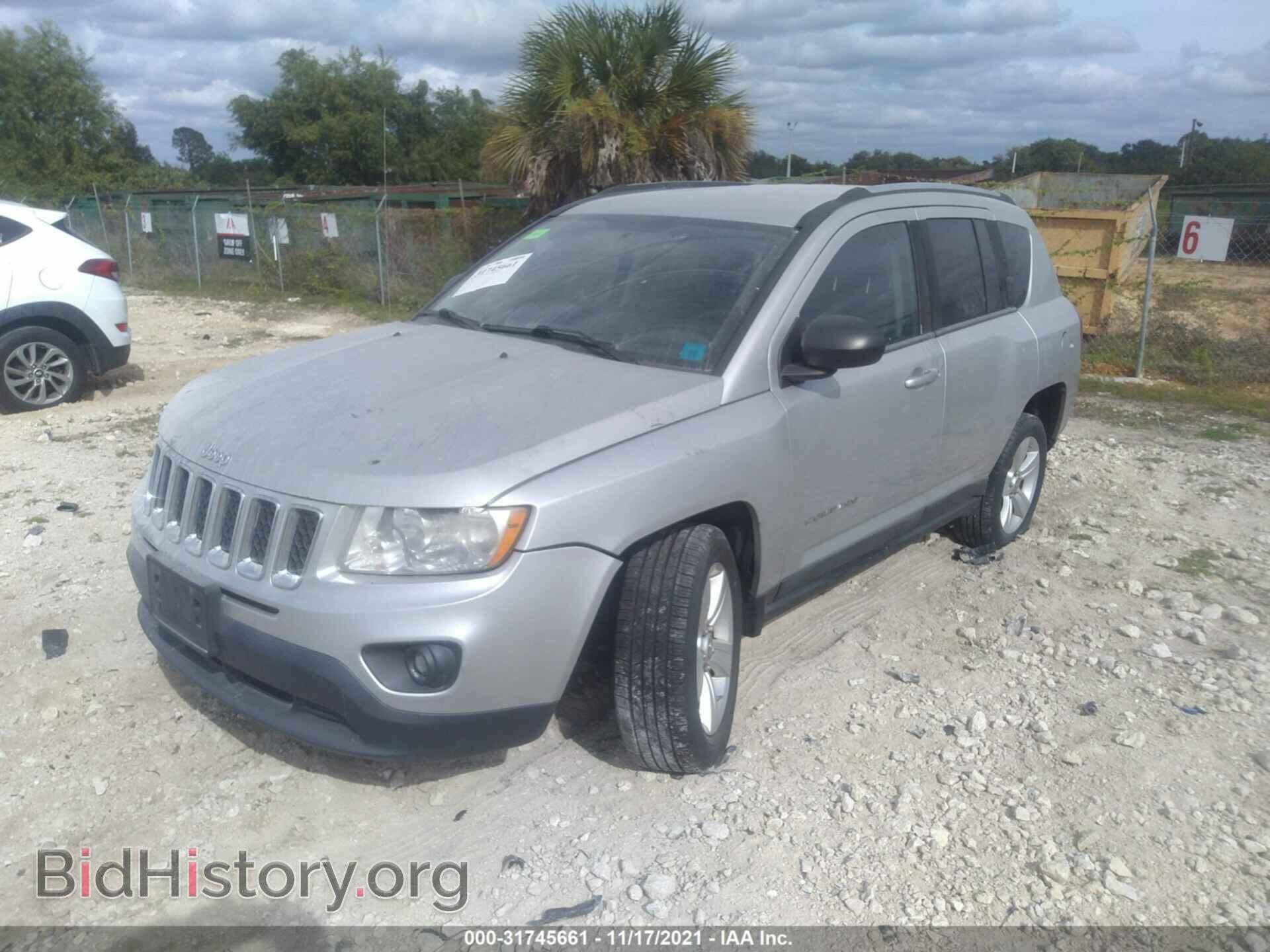 2011 JEEP COMPASS - VIN: 1J4NF1FBXBD181925 - Фото 2