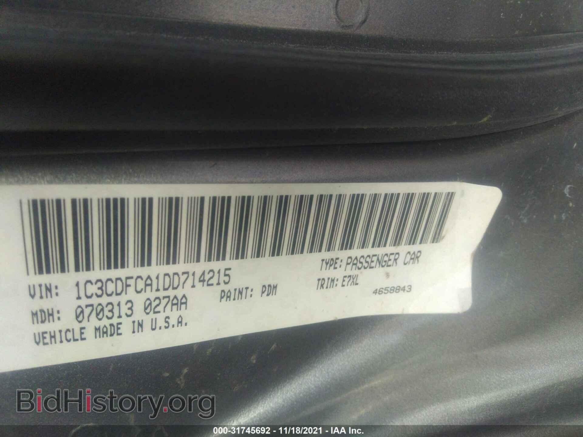 2013 DODGE DART - VIN: 1C3CDFCA1DD714215 - Photo 9