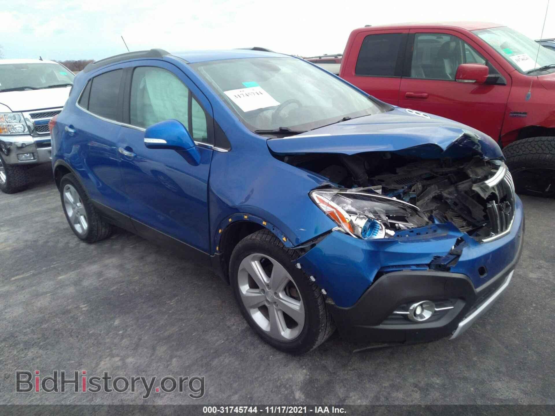 Фотография KL4CJBSB2GB749217 - BUICK ENCORE 2016