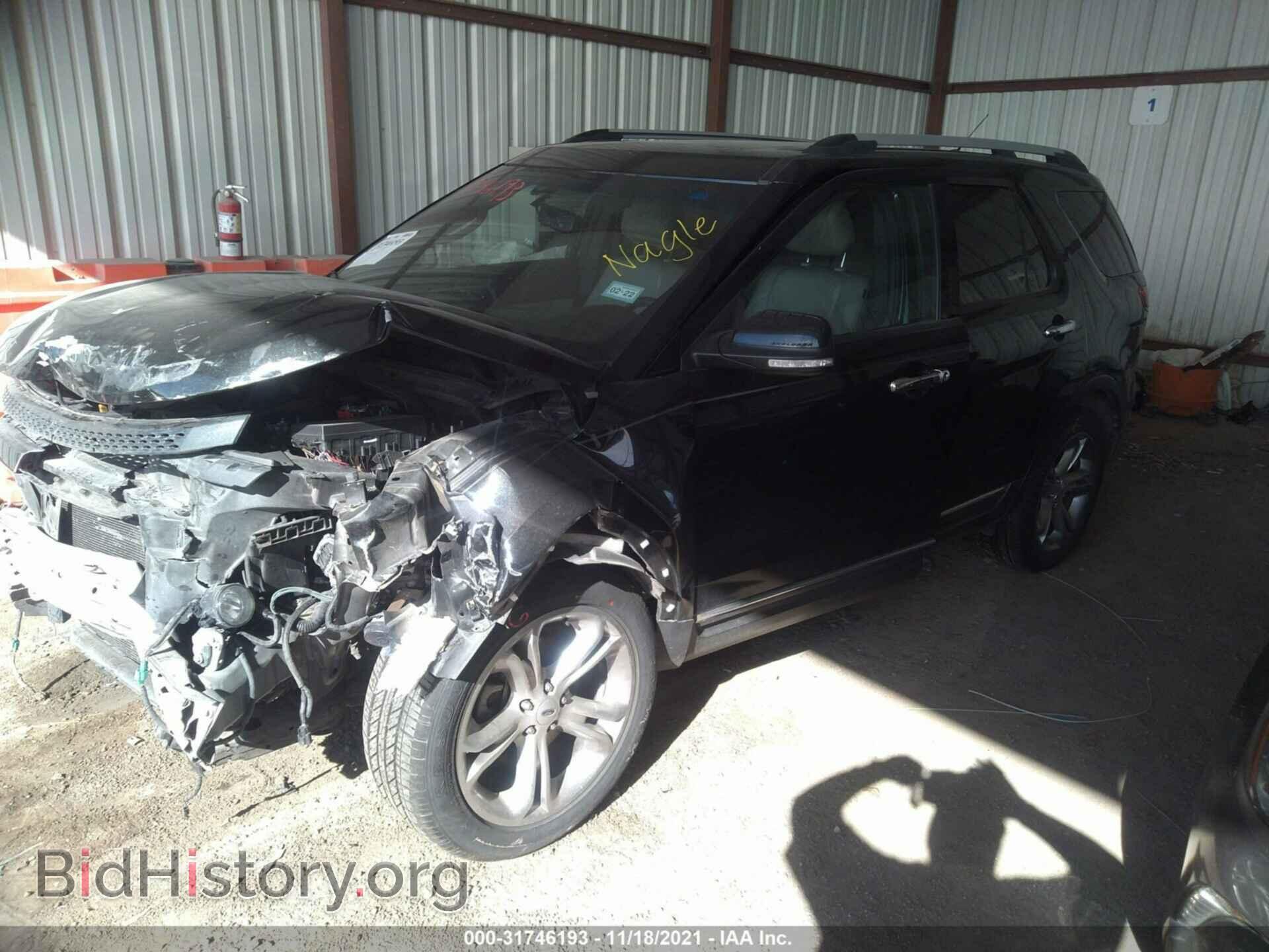 2013 FORD EXPLORER - VIN: 1FM5K7F83DGA27496 - Photo 2