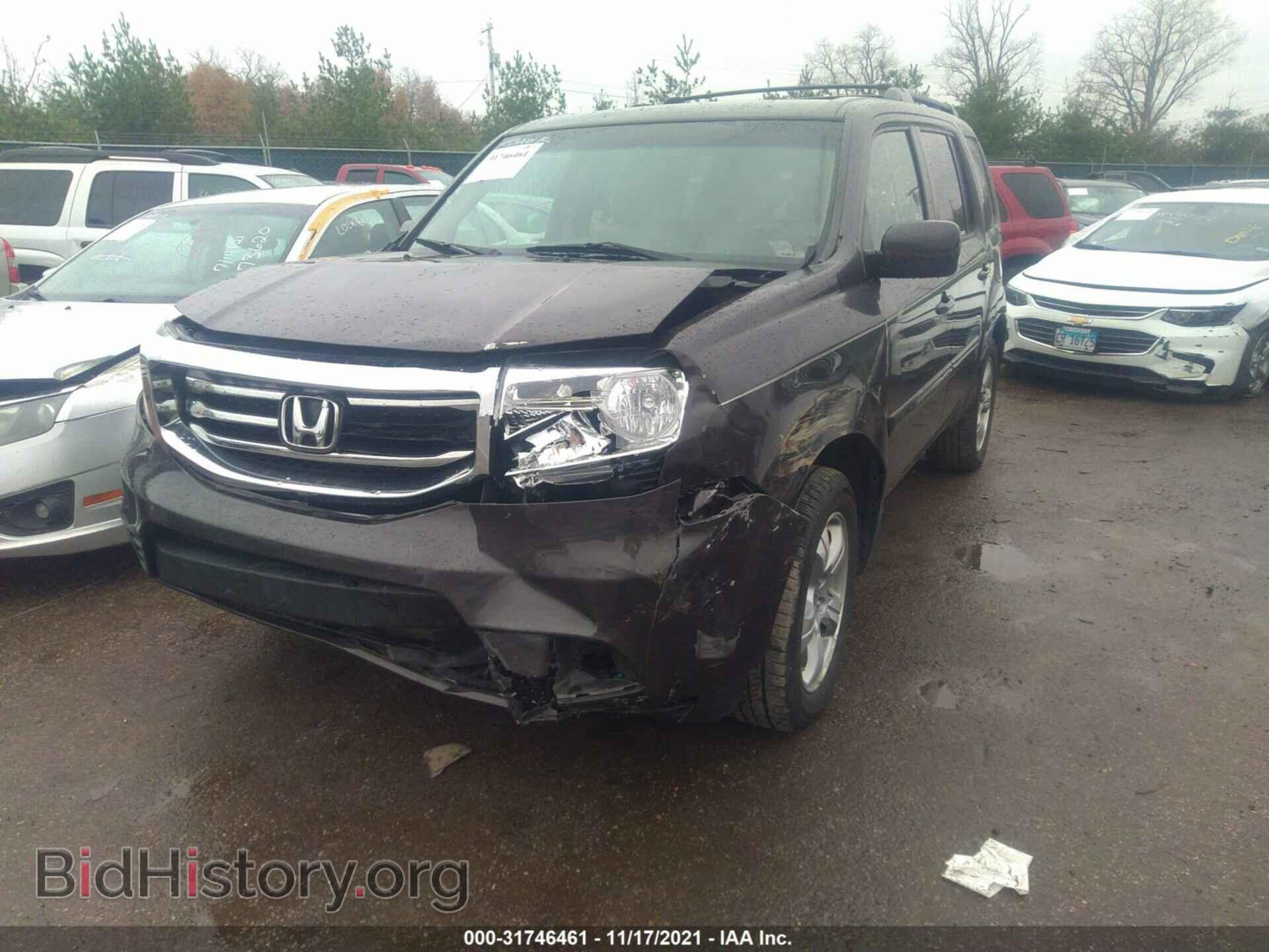 2012 HONDA PILOT - VIN: 5FNYF4H41CB015855 - Фото 2