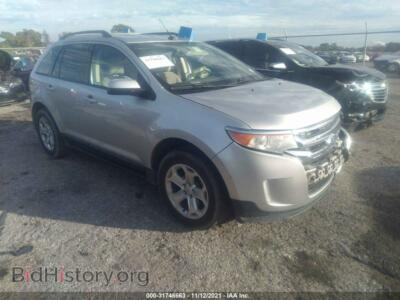 2012 Ford EDGE SEL, серебристый — VIN 2FMDK3J91CBA07080, IAAI