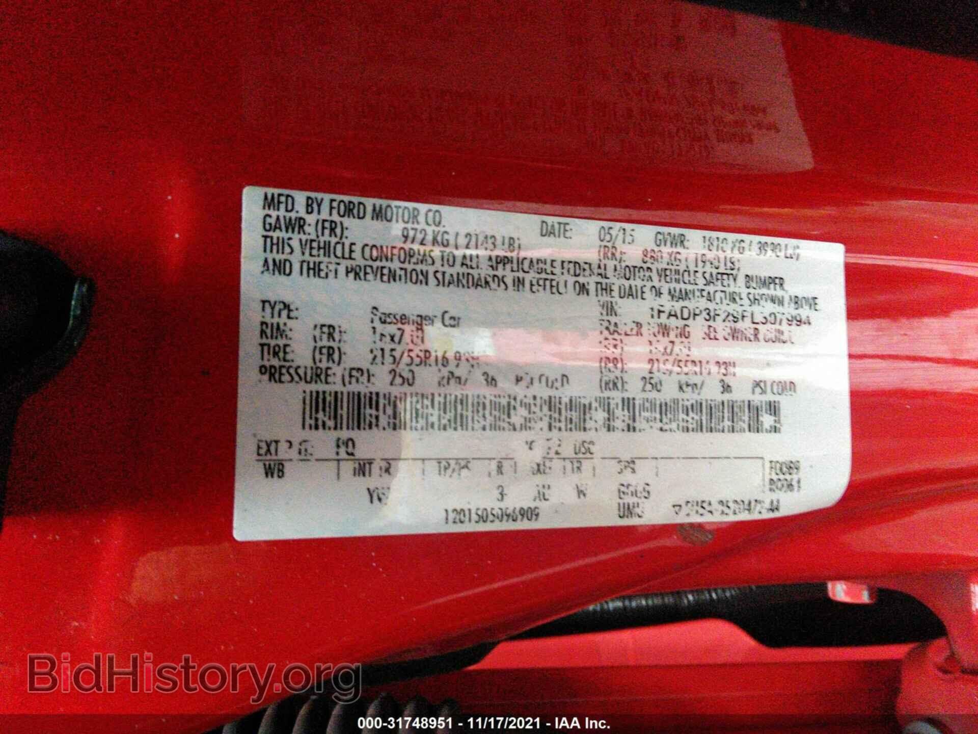 2015 FORD FOCUS - VIN: 1FADP3F29FL307994 - Photo 9