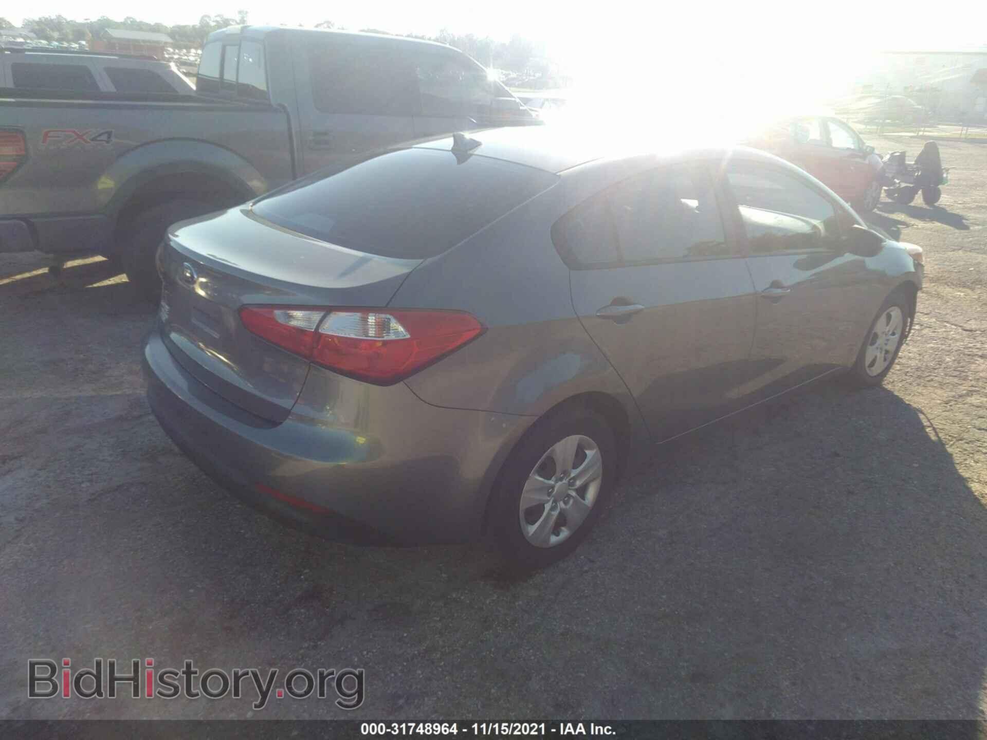 2016 KIA FORTE - VIN: KNAFX4A68G5593827 - Фото 4